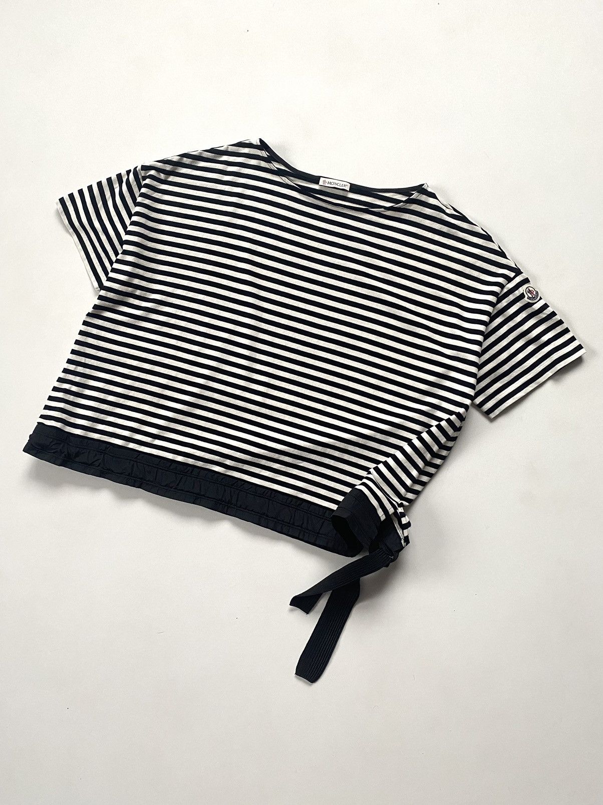 Moncler 🔥Moncler ALTRD Maglia Girocollo Stripped Relaxed T-Shirt Size M / US 6-8 / IT 42-44 - 2 Thumbnail
