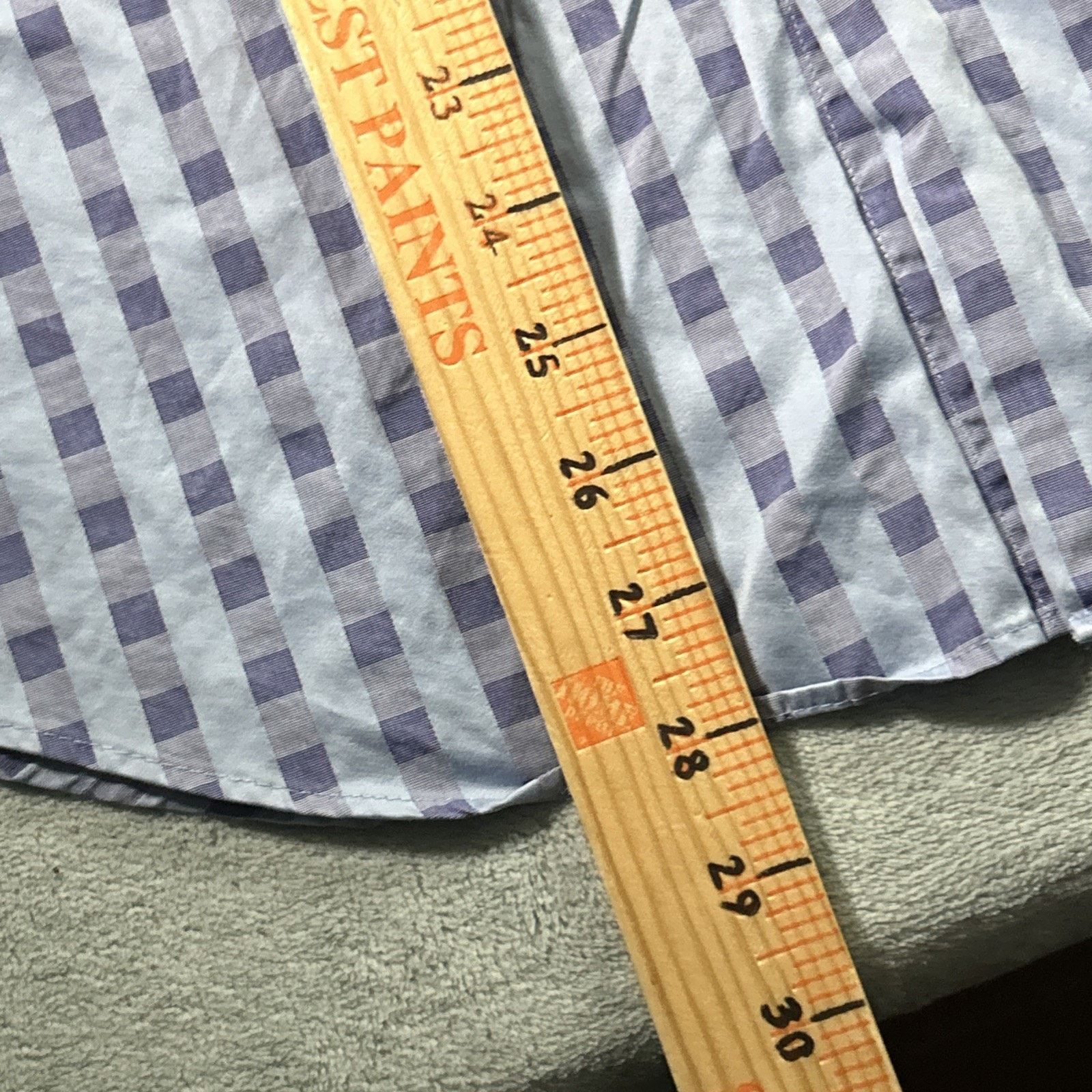 BUGATCHI Bugatchi Geometric Button Up Shirt Mens Medium Long Sleeve Size US M / EU 48-50 / 2 - 12 Thumbnail