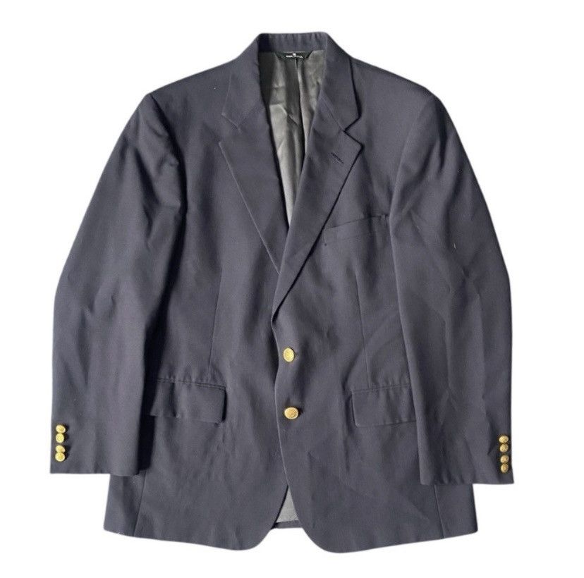 Polo Ralph Lauren Polo University Ralph Lauren Navy Gold Button blazer Men 36 Size 38R - 1 Thumbnail
