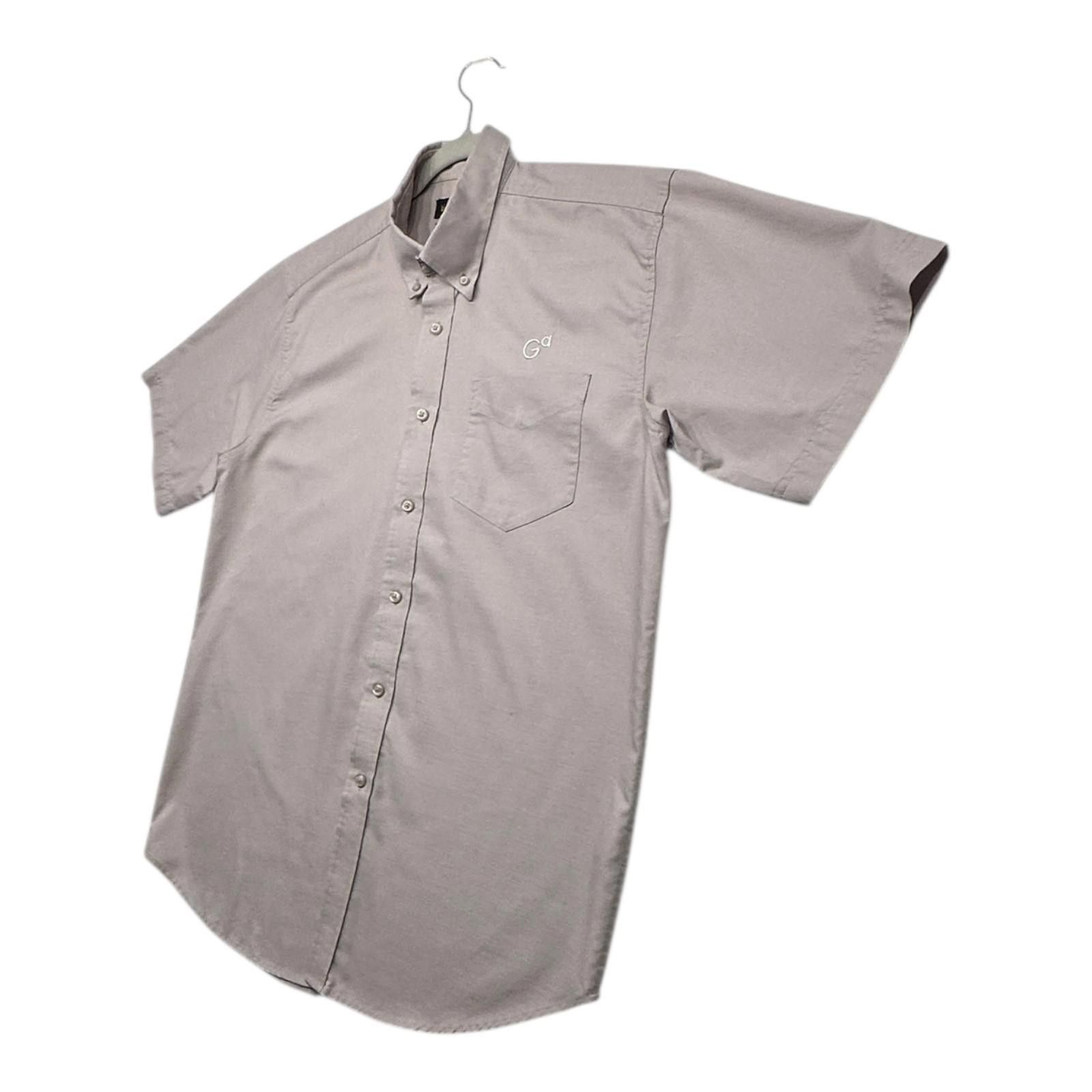 Other Uneek Shirt Men's UK Size L Grey Short Sleeve Embroidered Size US L / EU 52-54 / 3 - 2 Thumbnail