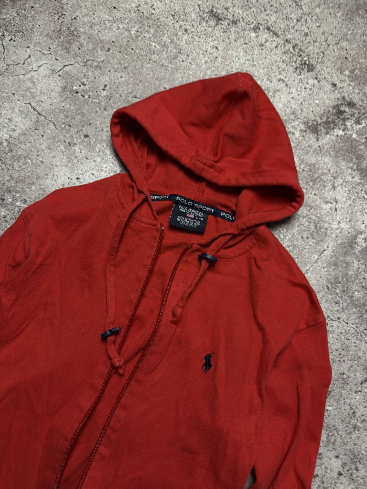 Polo Ralph Lauren Vintage Zip Hoodie Ralph Lauren Polo sport 90s y2k Size S / US 4 / IT 40 - 2 Thumbnail