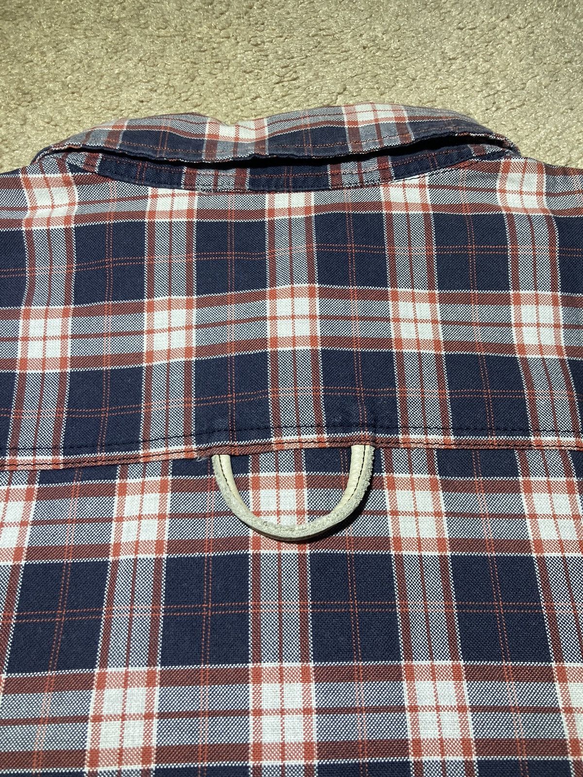 20471120 90s Milkboy Leather Pocket Plaid Flannel Work Shirt Vintage Size US M / EU 48-50 / 2 - 11 Thumbnail