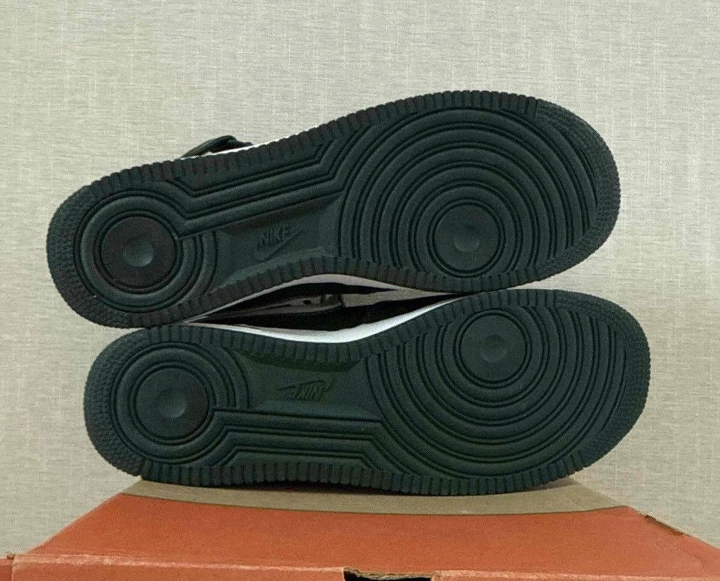 Nike Nike Air Force 1 Mid – Dark Green / White (Vintage Pair) Size US 11.5 / EU 44-45 - 6 Thumbnail