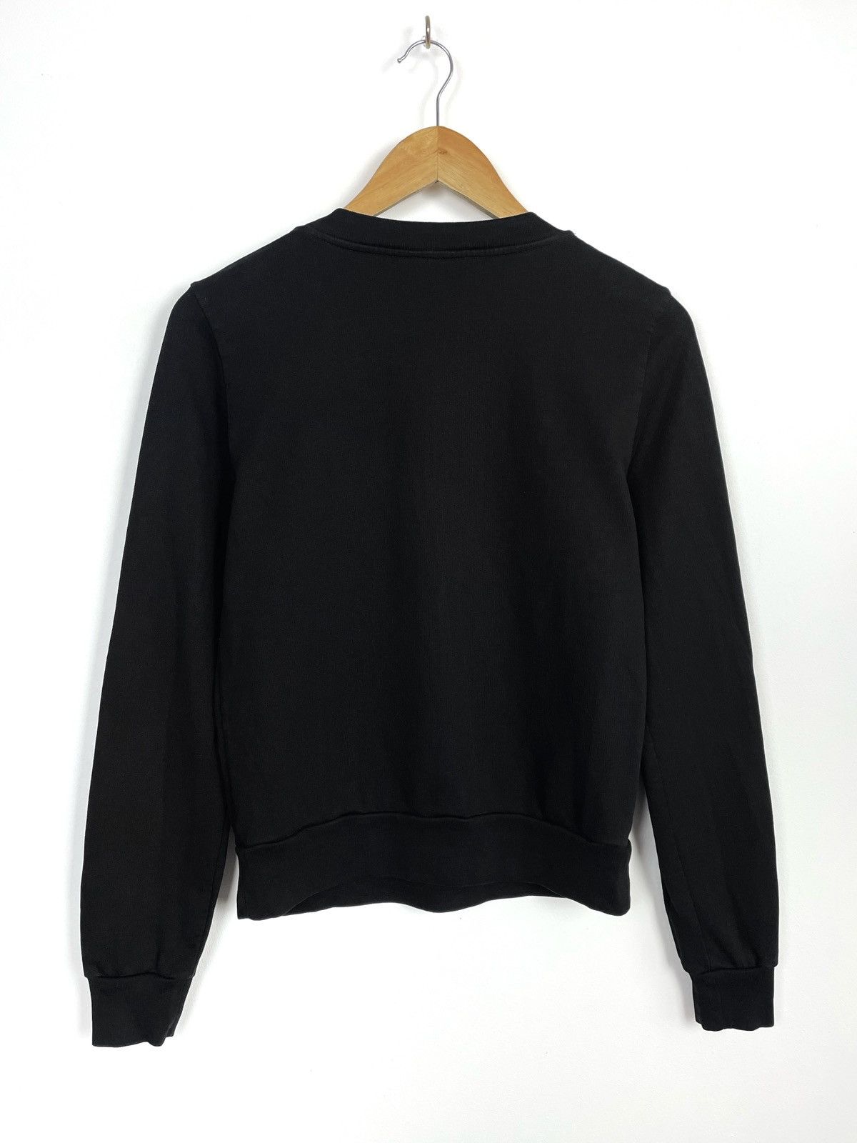 Boutique Moschino Moschino Kids Sweatshirt Big Logo with Pearl Embellishments Size XXS / US 00 / IT 34 - 7 Thumbnail