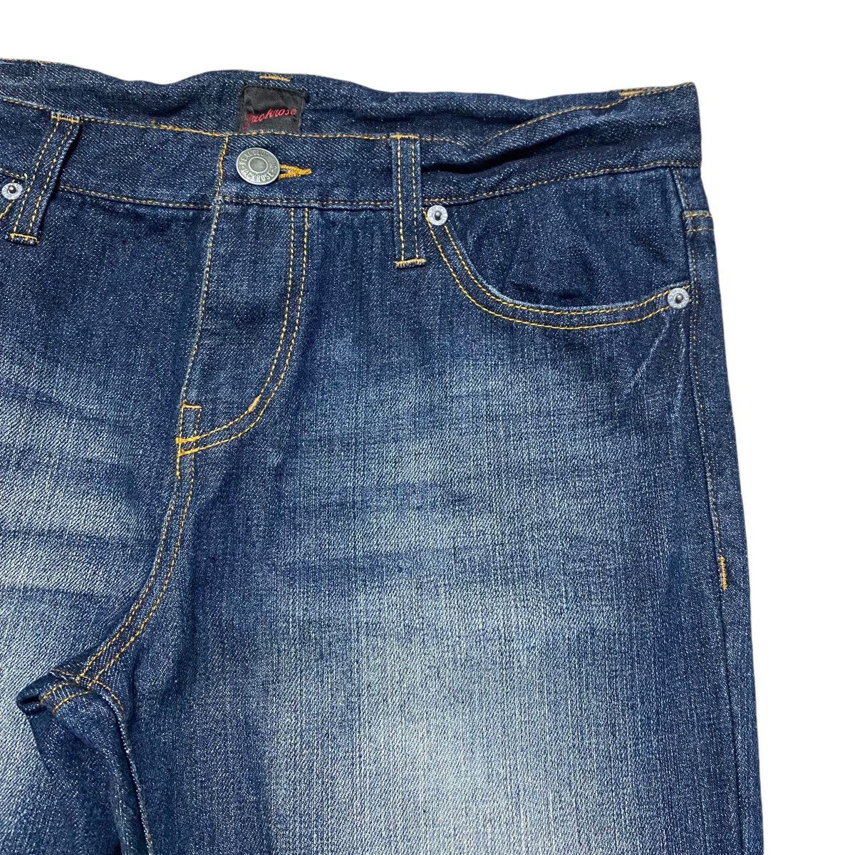 Japanese Brand JACKROSE Denim Flare Jeans Size US 32 / EU 48 - 5 Thumbnail