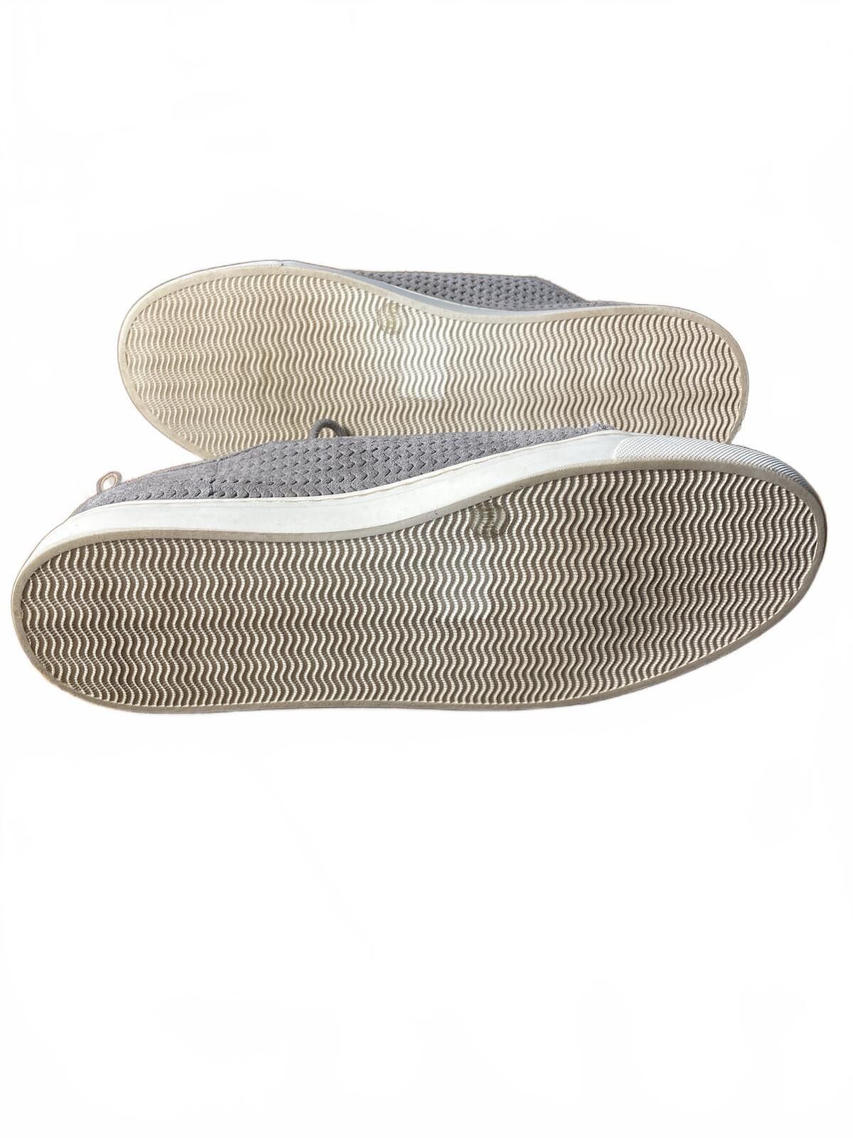 Lucky Brand Lucky Brand Leather Suede Lace Sneakers Shoes Women's 8 Gray Size US 8 / IT 38 - 5 Thumbnail