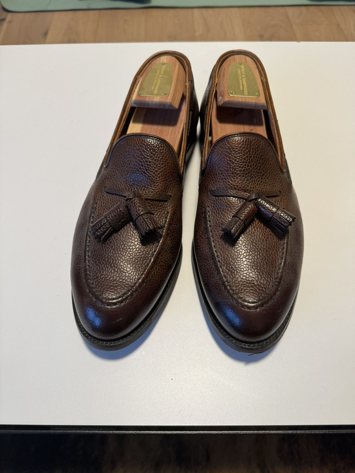 Crockett & Jones Leather Tassel Loafer Size US 10 / EU 43 - 1 Thumbnail