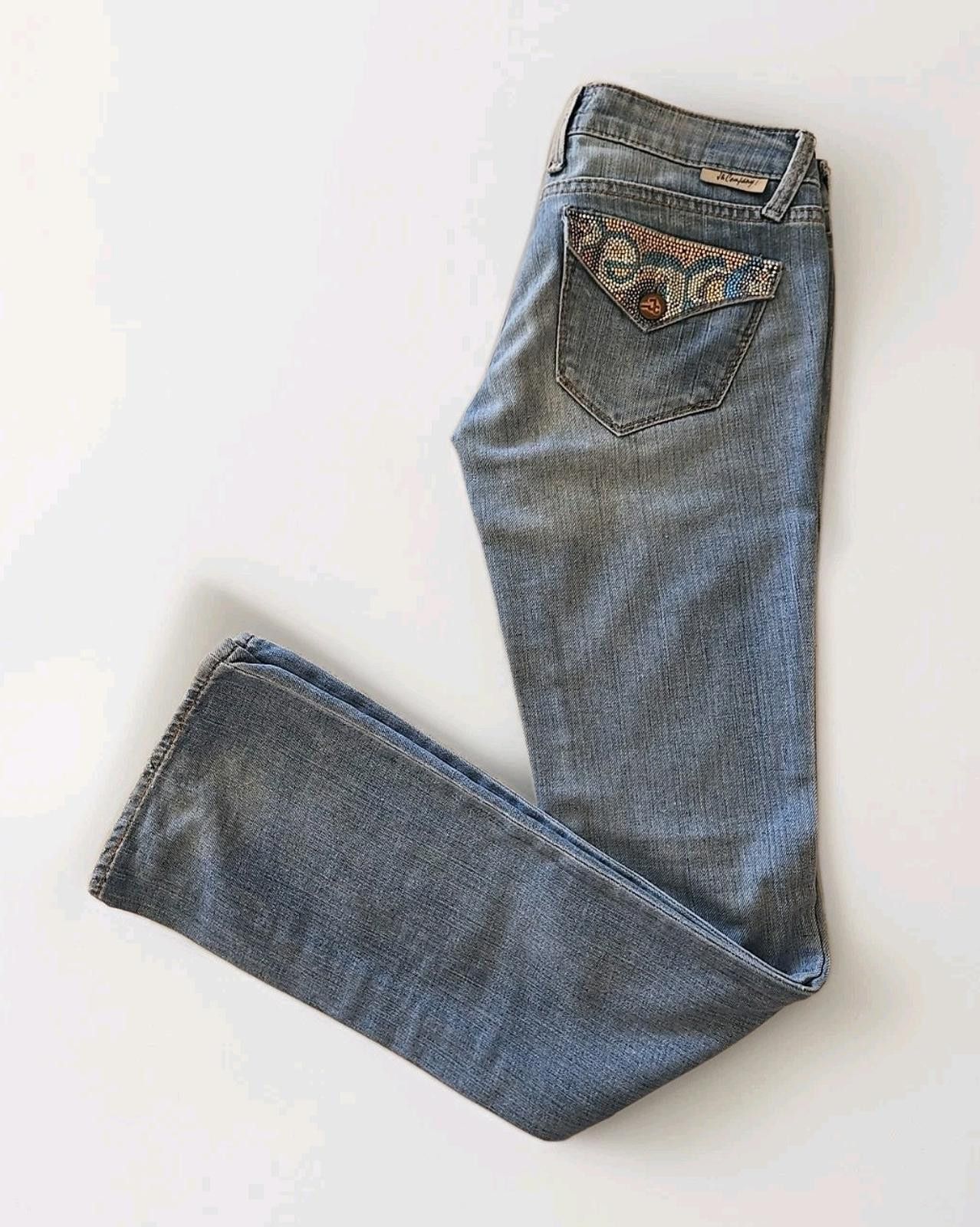 Other J & Company Born in California Bootcut Jeans 28×34 Y2K Ocean Size 25" / US 0 / IT 36 - 4 Thumbnail