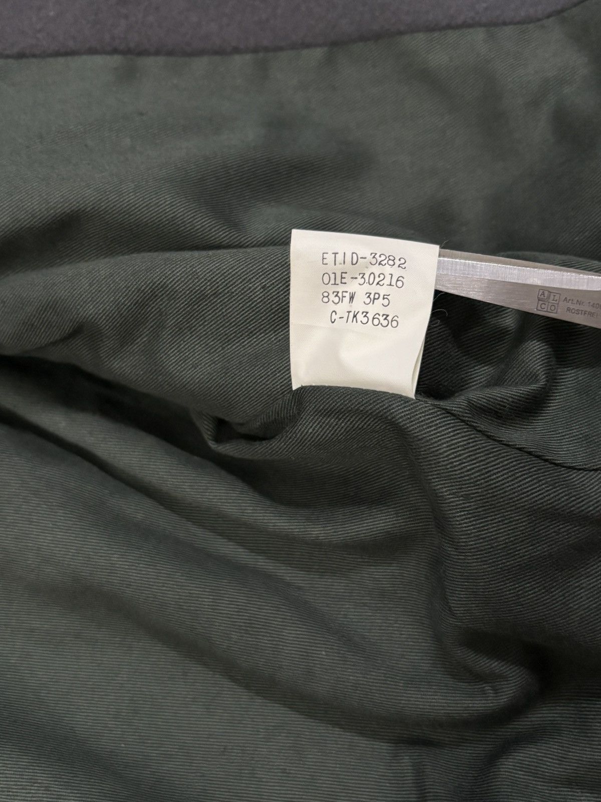 Other Vintage 90s Olivier Massuger Paris Wool Blend Bomber Jacket Size US M / EU 48-50 / 2 - 19 Thumbnail