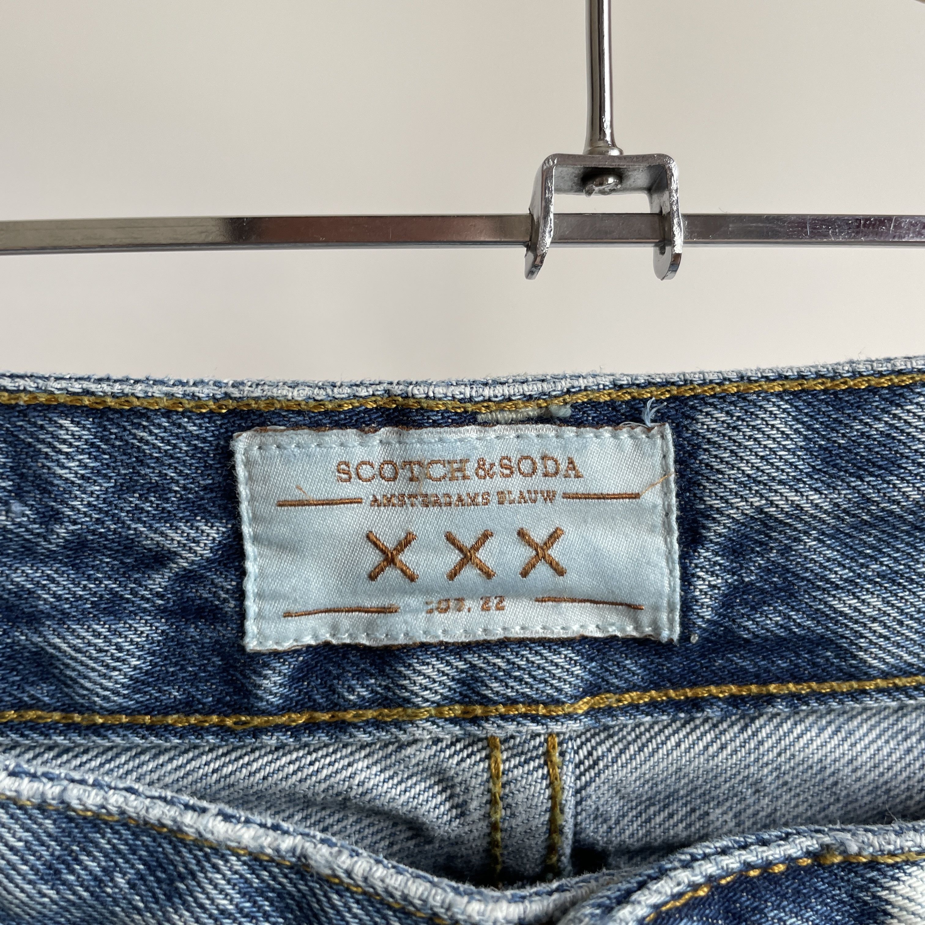 Scotch & Soda Scotch & Soda Lava Tears Distressed Denim Size 32x32 Size US 32 / EU 48 - 13 Thumbnail