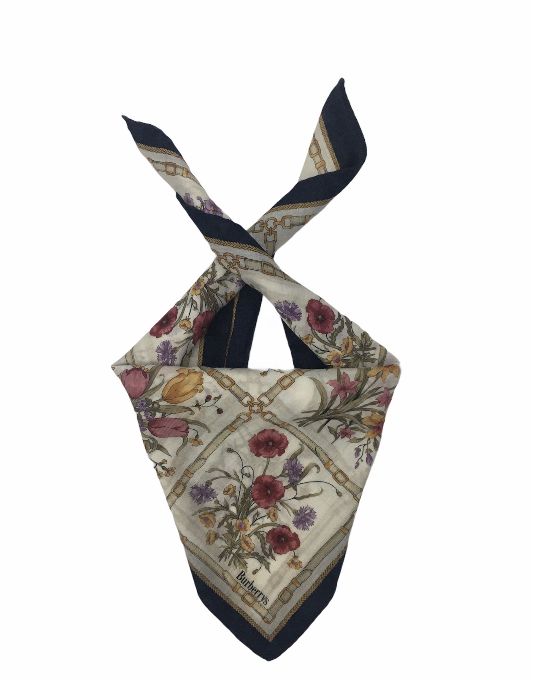 Burberry Burberry Handkerchief / Bandana / Neckerchief HKC0054 Size ONE SIZE - 2 Thumbnail