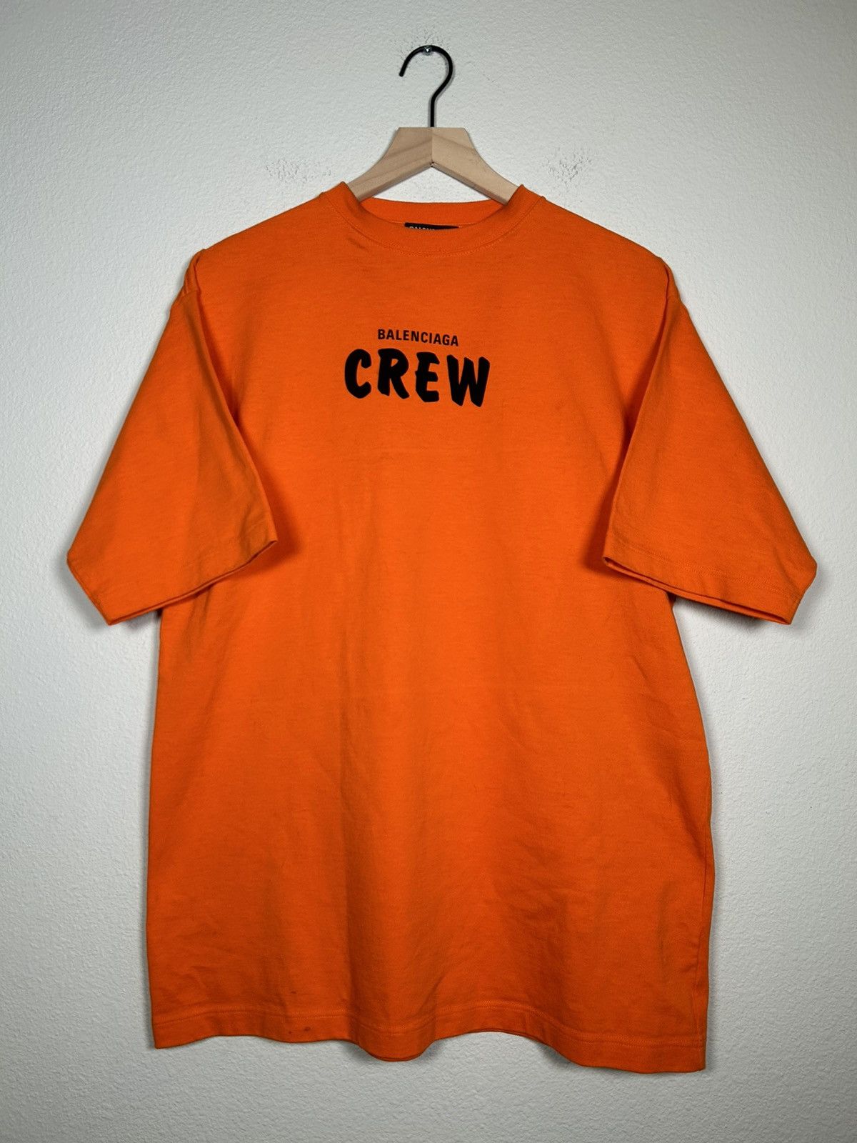 Balenciaga SS20 Crew Boxy Oversized Tee Size US S / EU 44-46 / 1 - 1 Thumbnail