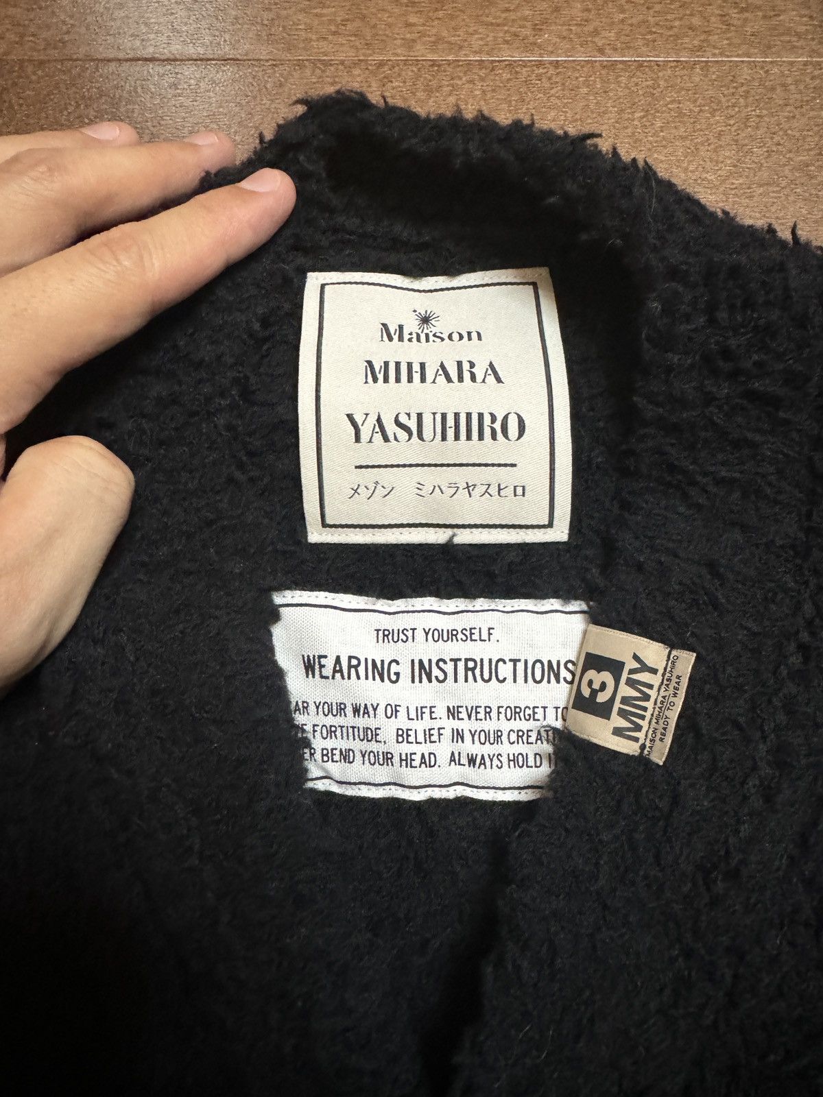 Maison MIHARA YASUHIRO Maison Mihara Yasuhiro Sweater Jacket 46 Size US S / EU 44-46 / 1 - 5 Thumbnail