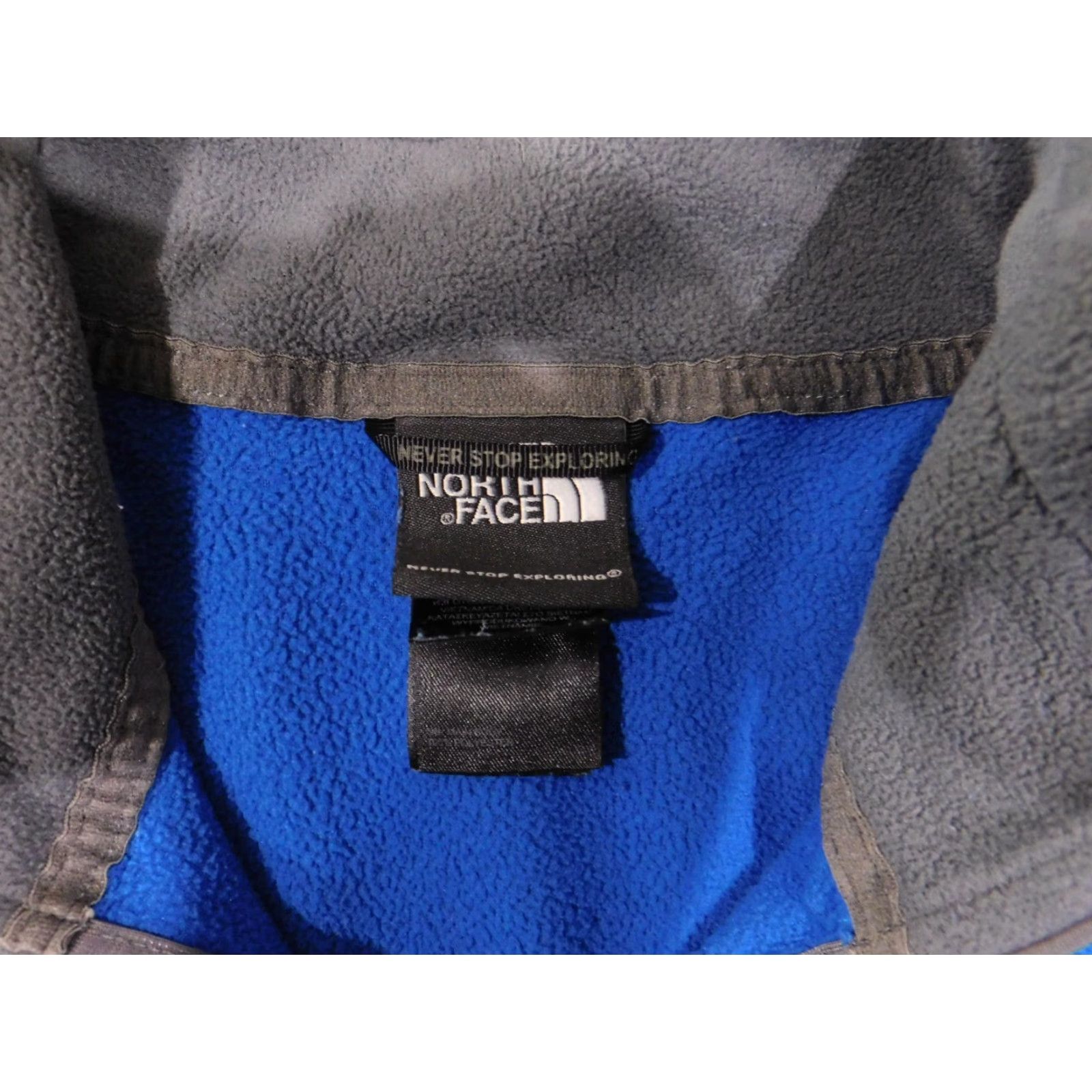 The North Face The North Face Sweatshirt Mens Pullover 1/4 Zip Blue M Fleece Outdoors Logo Regular Outdoors Golf Theme Mens Size US M / EU 48-50 / 2 - 5 Thumbnail