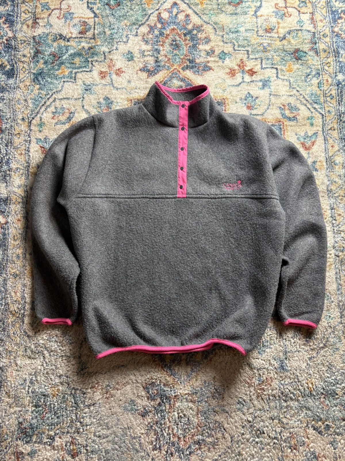 Vintage Vintage Canada North T-Snap Fleece Medium Size US M / EU 48-50 / 2 - 1 Thumbnail