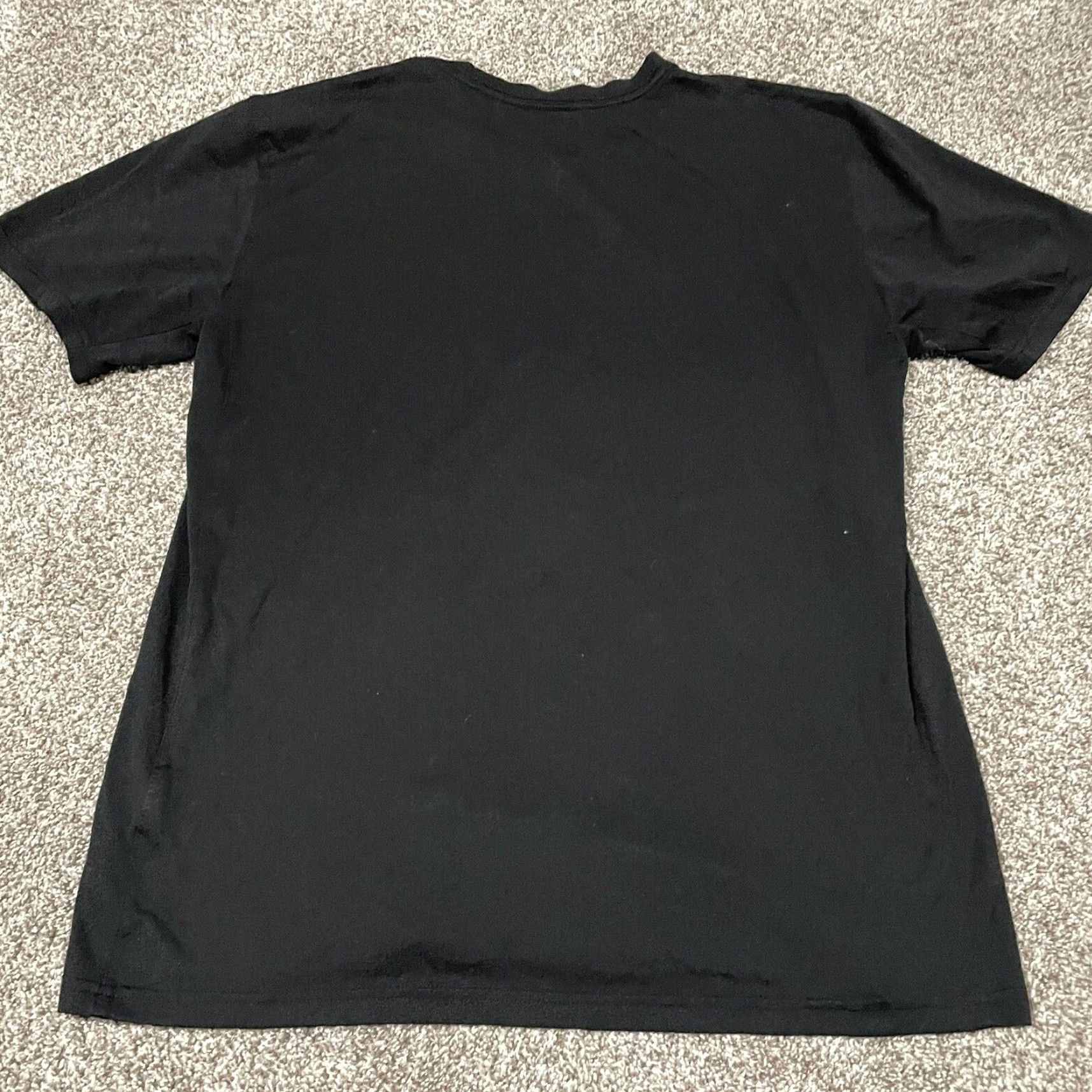 Nike NIKE Dri-Fit Athletic Short Sleeve Tee Black Adult Medium Activewear Mens Size US 31 - 5 Thumbnail
