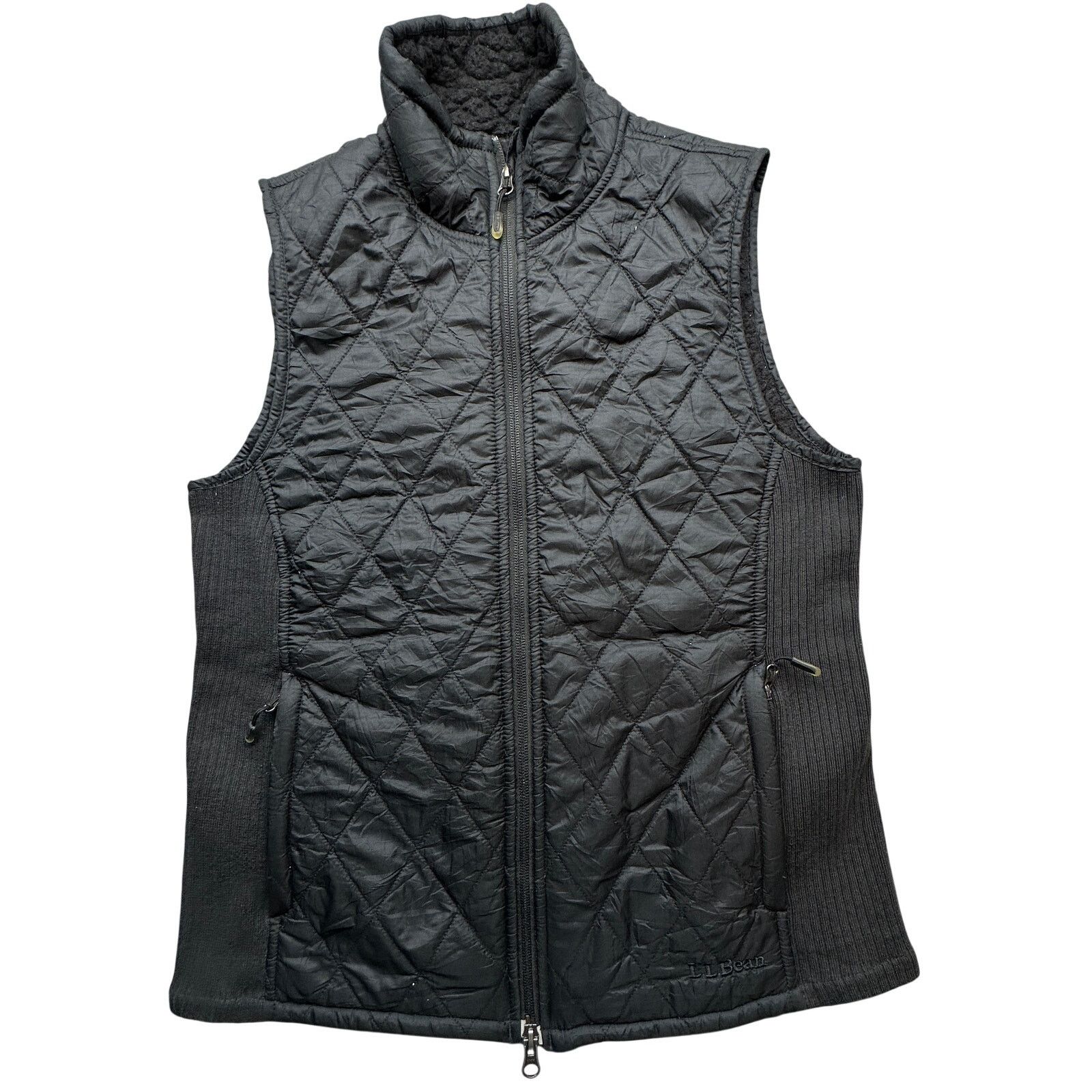 L.L. Bean LL Bean Quilted Puffer Vest Jacket Womens Small Reg Black Size S / US 4 / IT 40 - 1 Thumbnail
