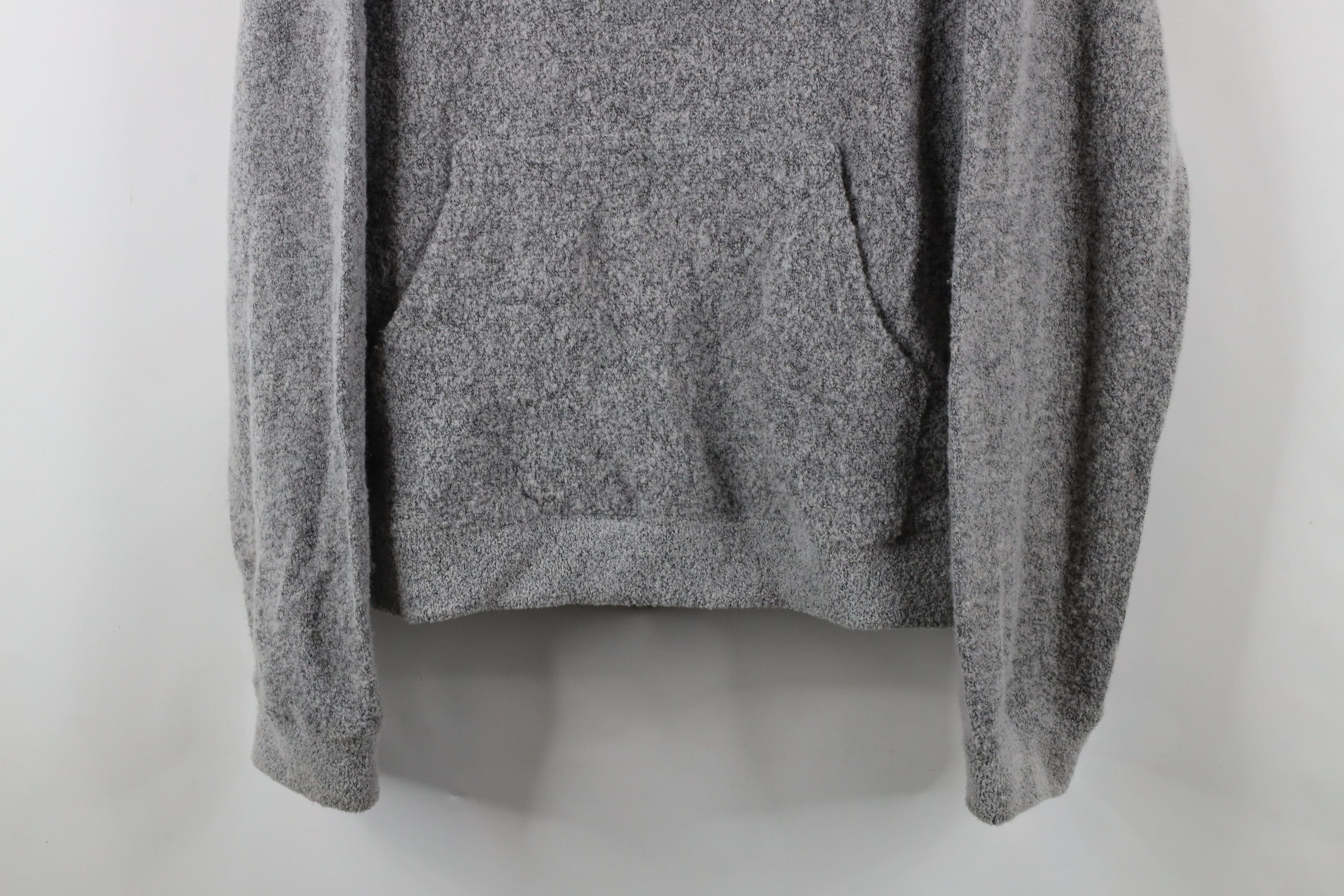 John Elliott John Elliott Wool Blend Textured Knit Hoodie Sweatshirt Size US XL / EU 56 / 4 - 3 Thumbnail