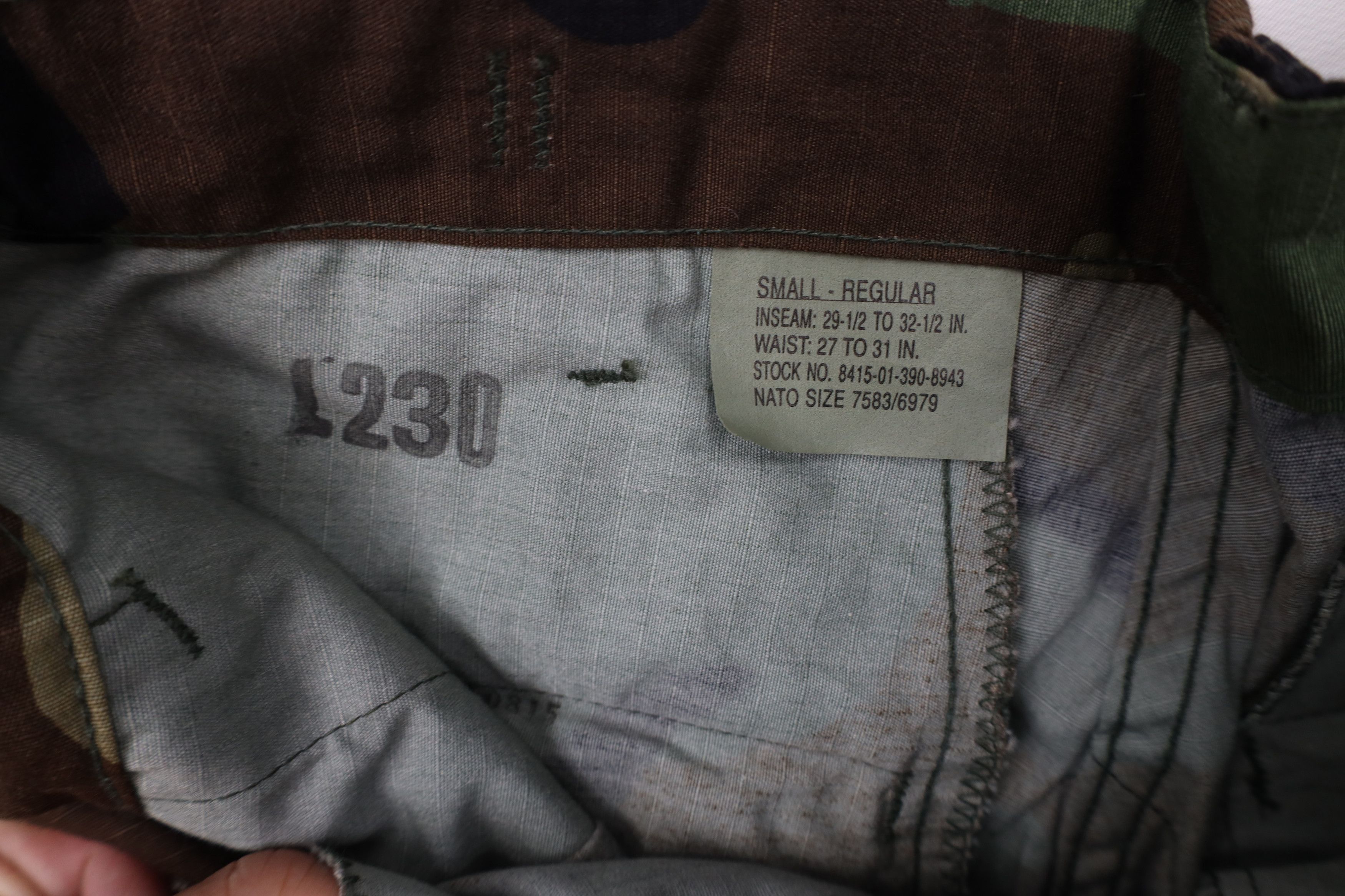 Vintage Vintage Y2K 2000 USGI Woodland Camouflage Cargo Pants USA Size US 32 / EU 48 - 6 Thumbnail