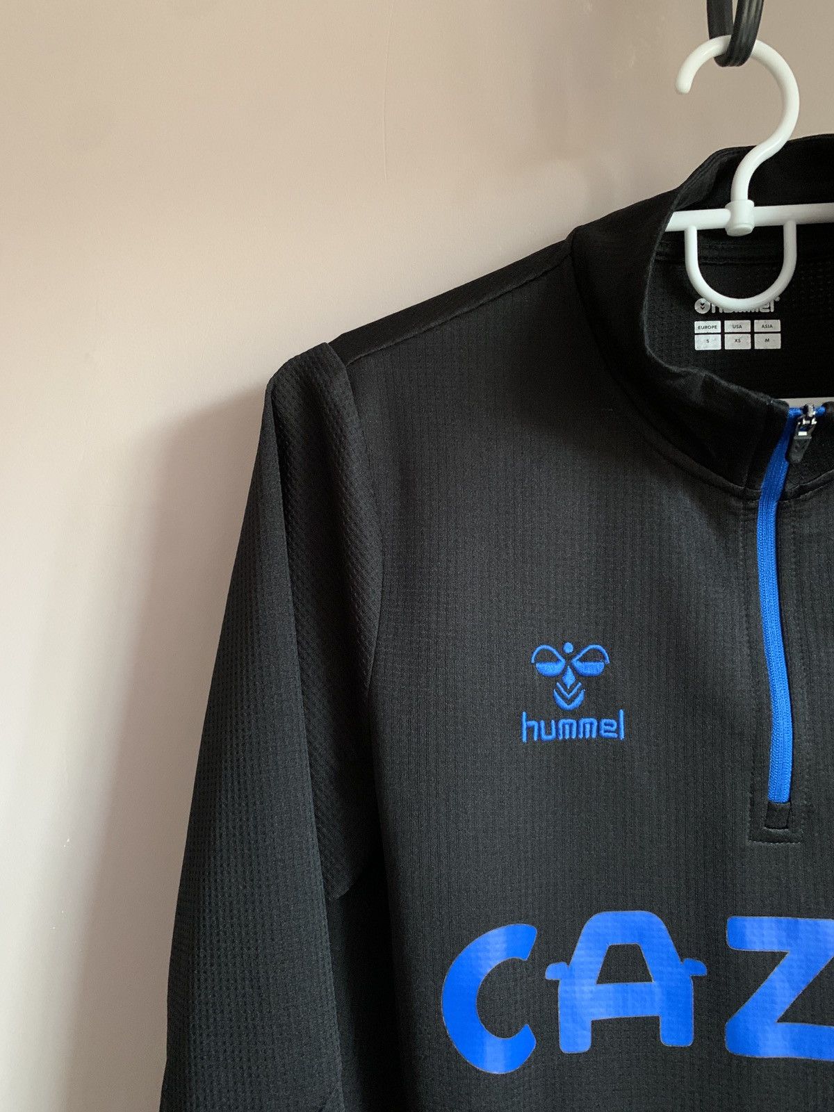 Hummel Everton 1/3 Zip Pullover Football Sweatshirt Hummel Soccer S Size US S / EU 44-46 / 1 - 3 Thumbnail