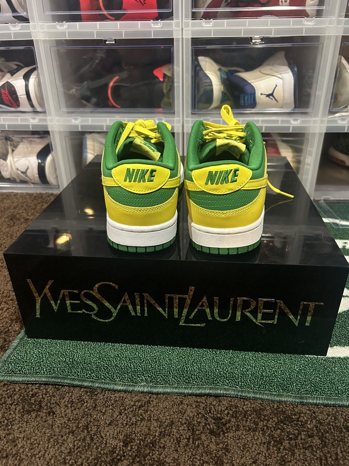 Designer Nike dunk low reverse Brazil Size US 11 / EU 44 - 4 Thumbnail