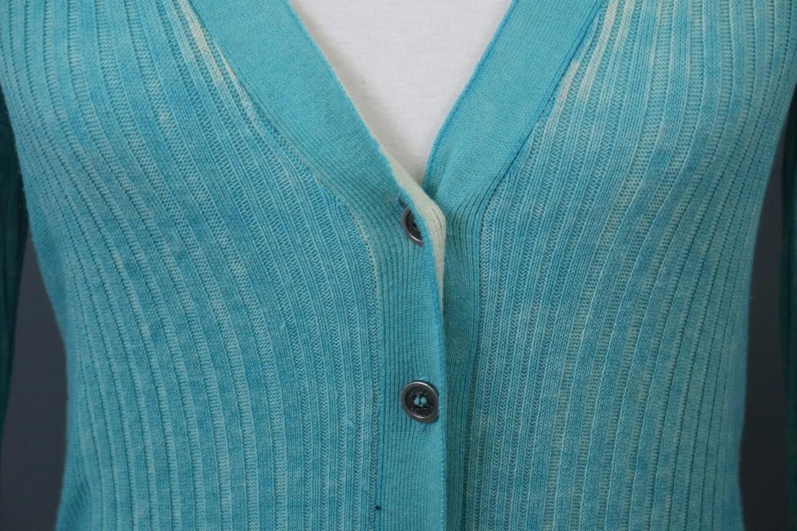 Juicy Couture Jeans Juicy Couture Blue Wool Knitted Hooded Cardigan Size S Size S / US 4 / IT 40 - 5 Thumbnail