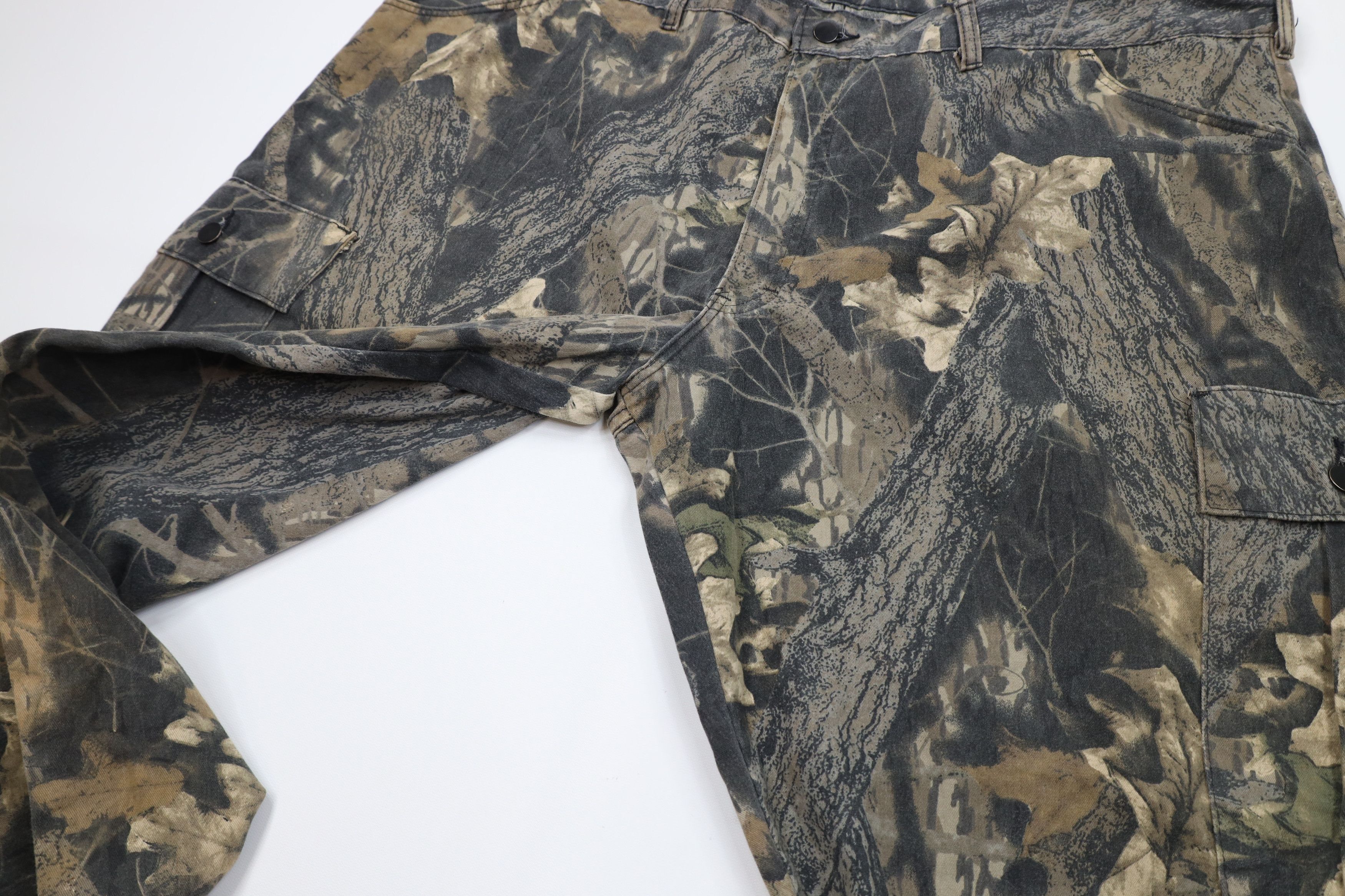 Vintage Vintage 90s Streetwear Camouflage Wide Leg Cargo Pants USA Size US 40 / EU 56 - 6 Thumbnail