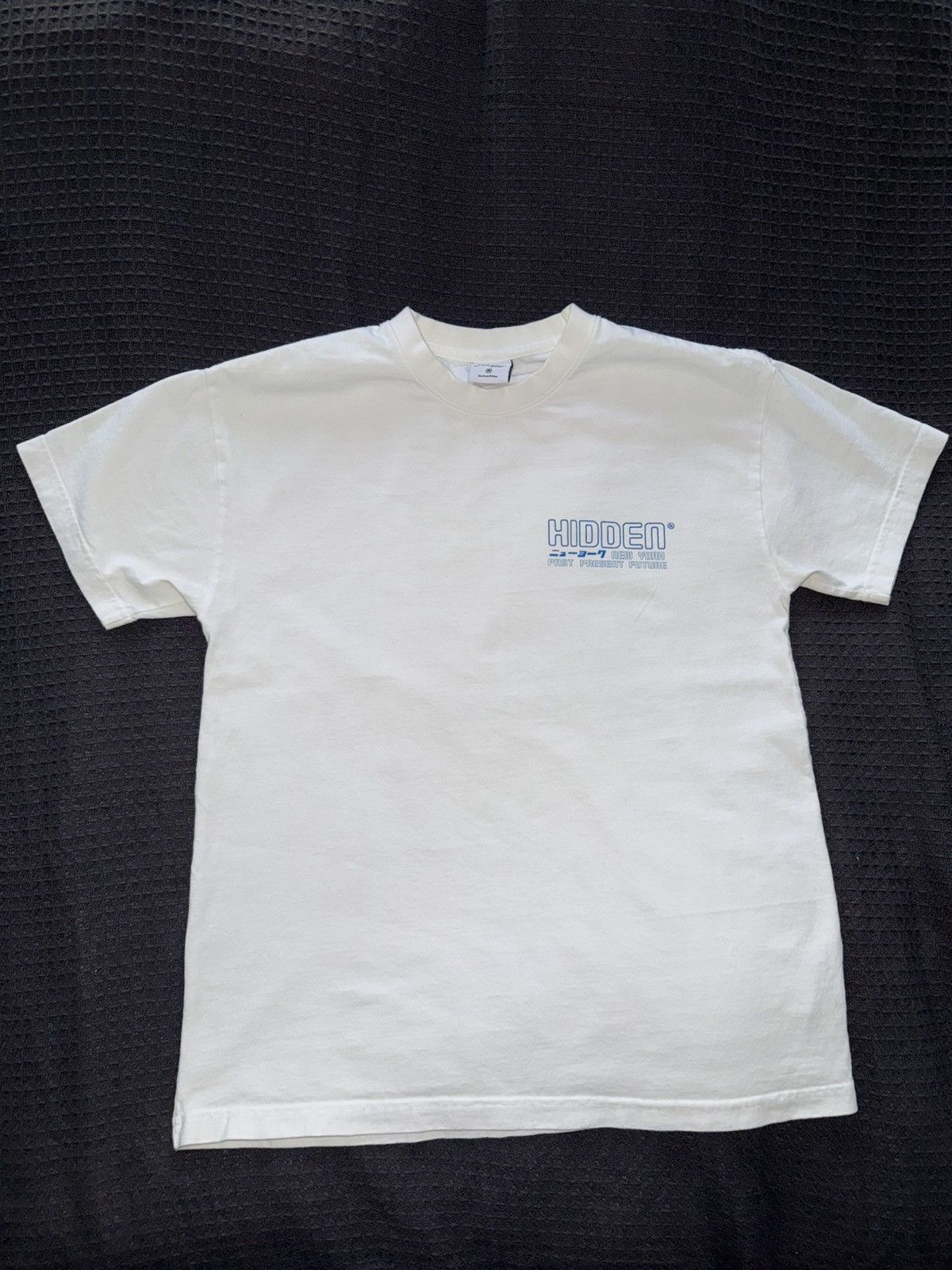 HIDDEN Hidden NY PPF Deconstructed Tee White Blue Medium Size US M / EU 48-50 / 2 - 3 Thumbnail
