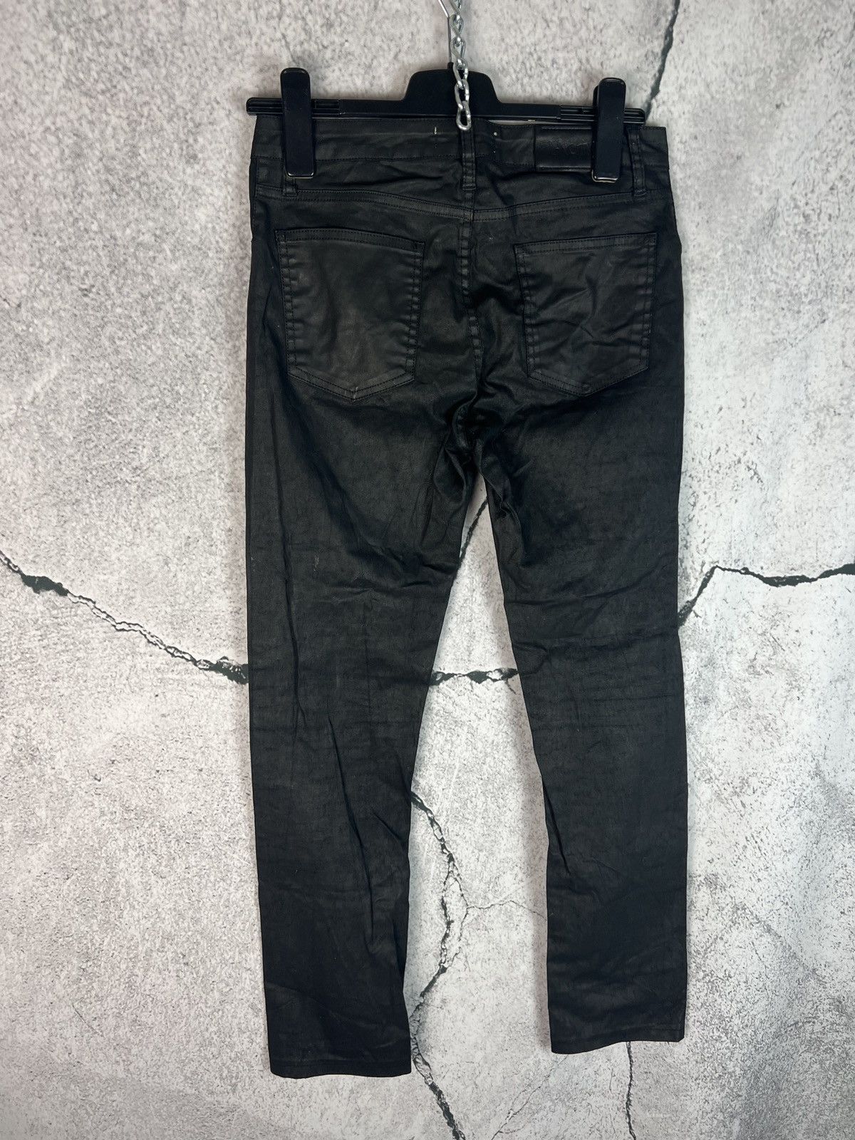 Acne Studios Acne Studios women's black flex p leather pants size 28/32 Size 28" / US 6 / IT 42 - 2 Thumbnail
