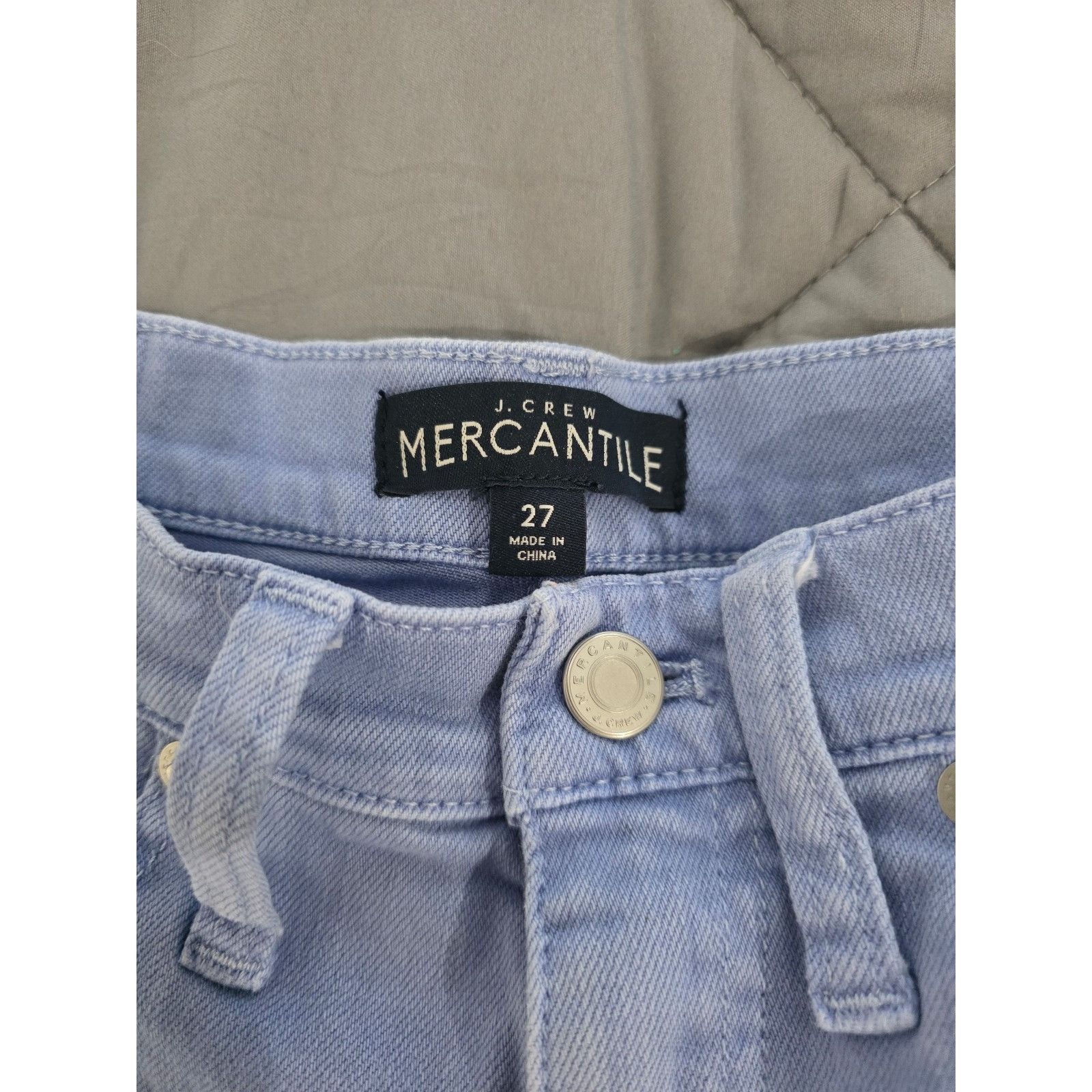 J.Crew J Crew Mercantile Jean Shorts Womens 27 Purple Hot Pants Poc Size 27" / US 4 / IT 40 - 3 Thumbnail