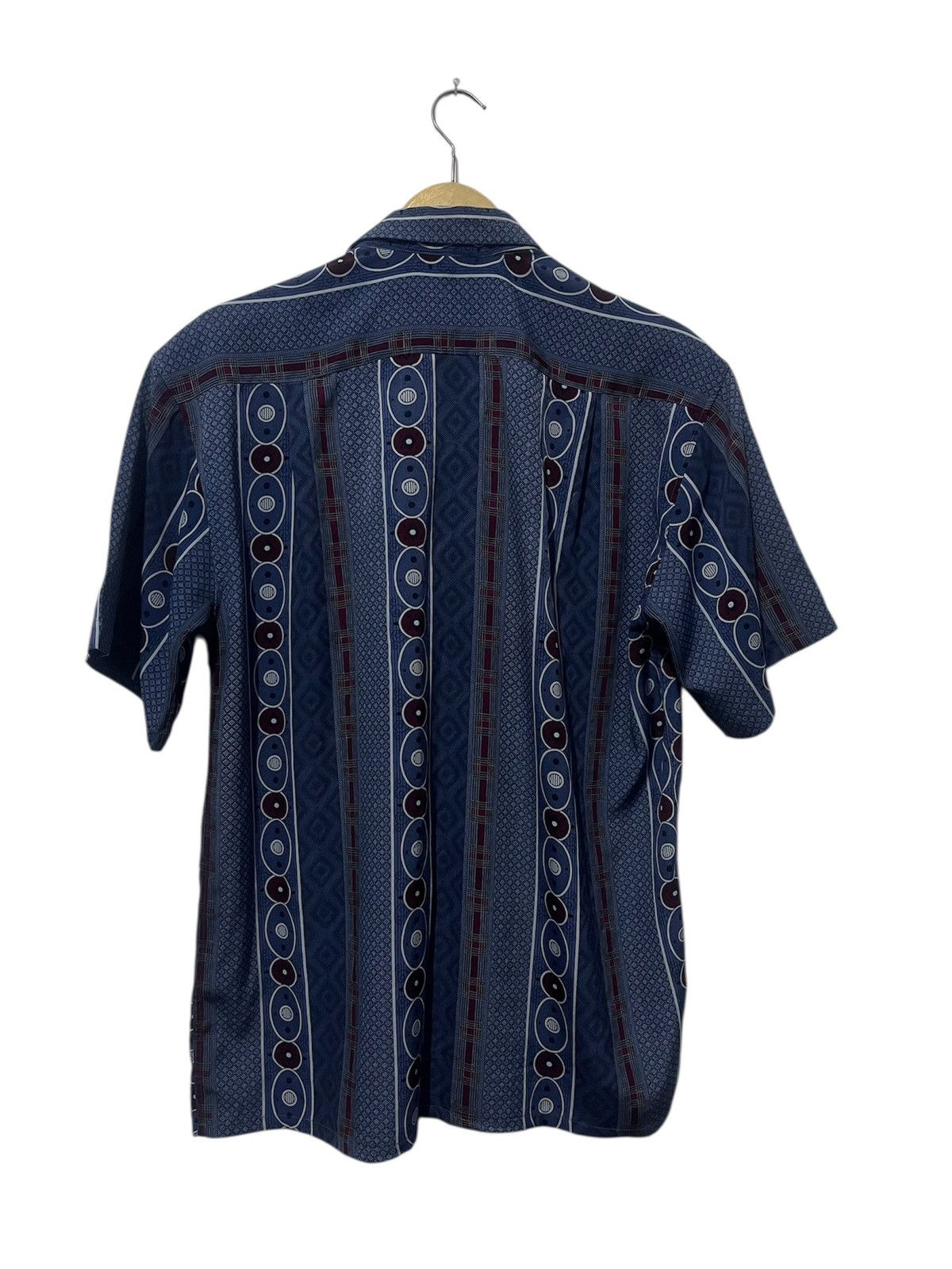Calvin Klein Vintage Calvin Klein Abstract Geometric Short Sleeve Pattern Size US L / EU 52-54 / 3 - 2 Thumbnail