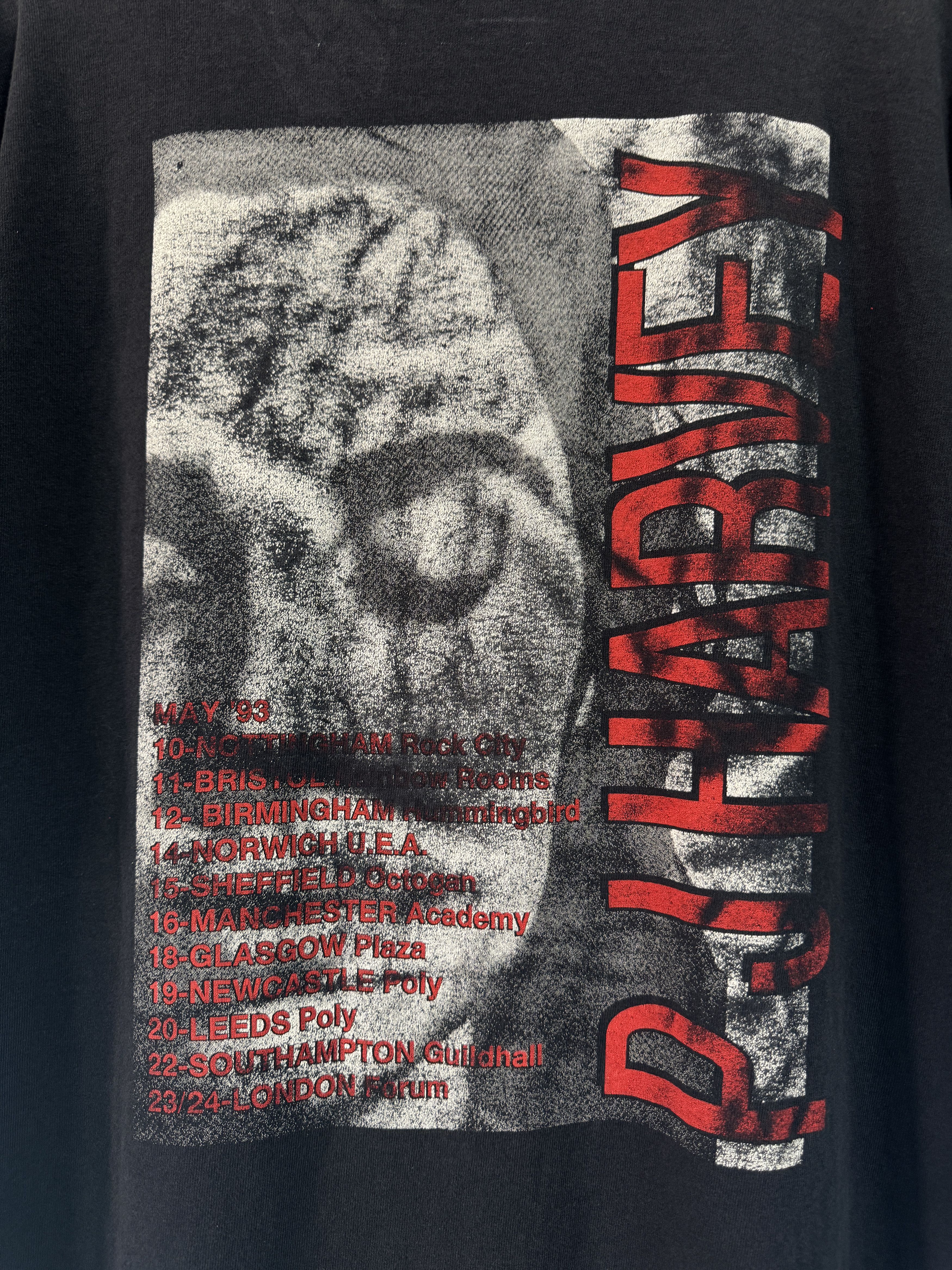 Band Tees Vintage 90s 1993 PJ Harvey 'Rid of me' Parking Lot Tee Size US XL / EU 56 / 4 - 6 Thumbnail