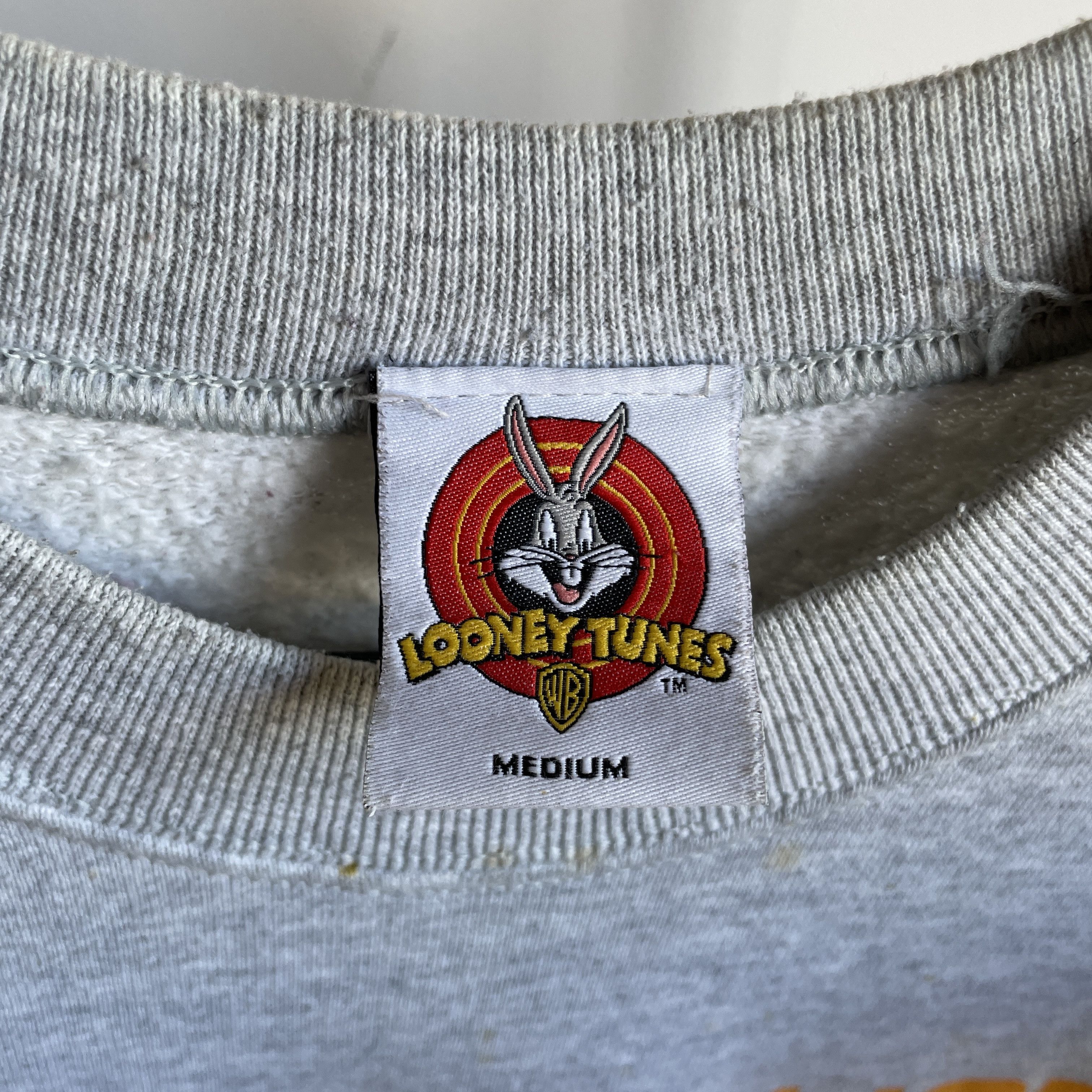 Vintage × Warner Bros Looney Tunes Vintage Wile E. Coyote 1997 Sweatshirt Size M Size US M / EU 48-50 / 2 - 8 Thumbnail