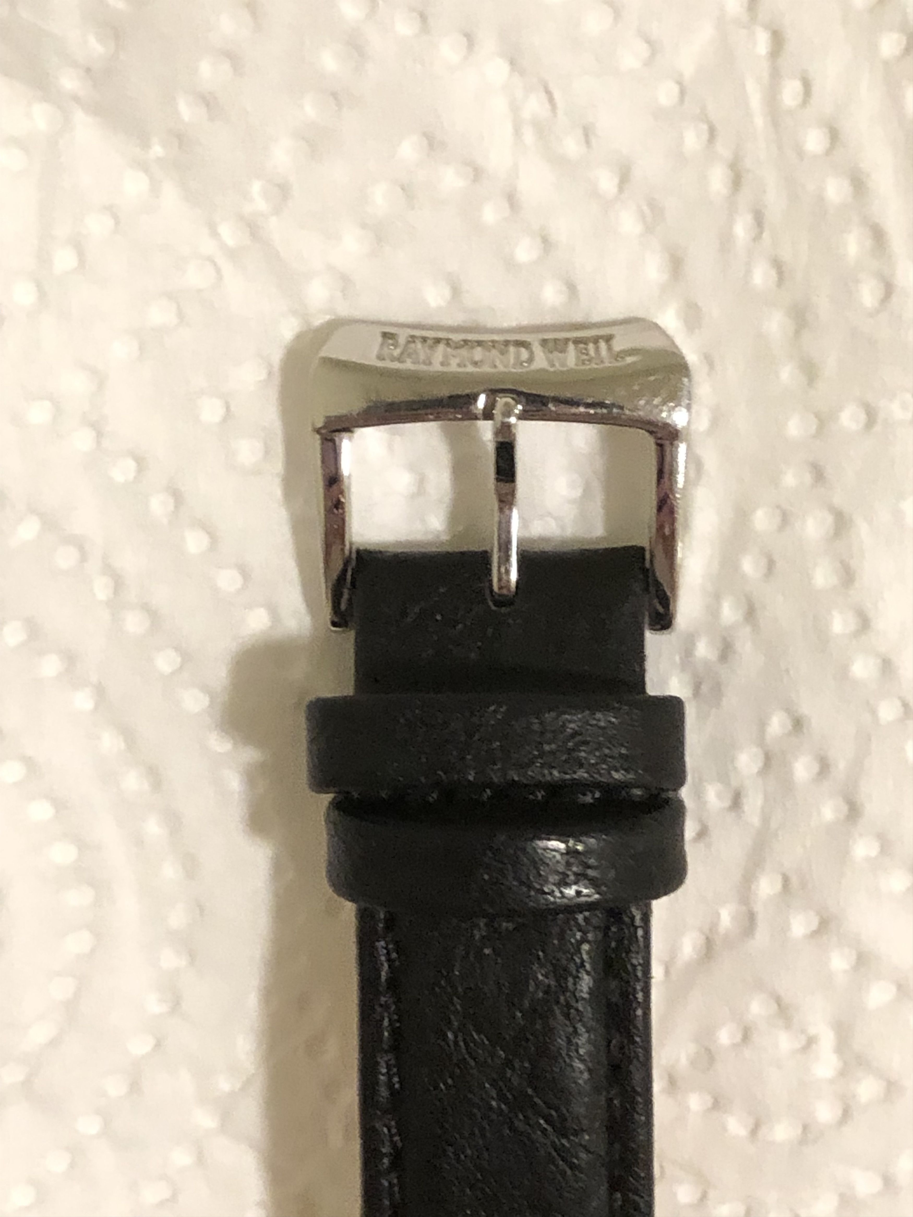 RAYMOND WEIL Raymond Weil 5569 Stainless Steel Leather Watch Size 34 - 8 Thumbnail