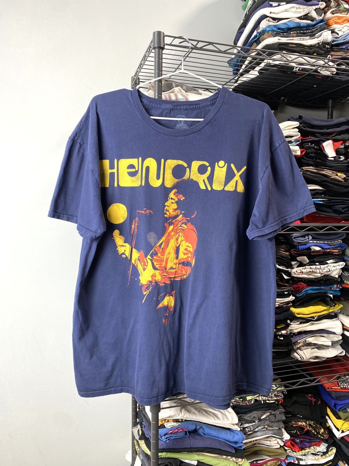 Band Tees Vintage Style Jimi Hendrix T Shirt Rap Tee Size US XXL / EU 58 / 5 - 1 Thumbnail
