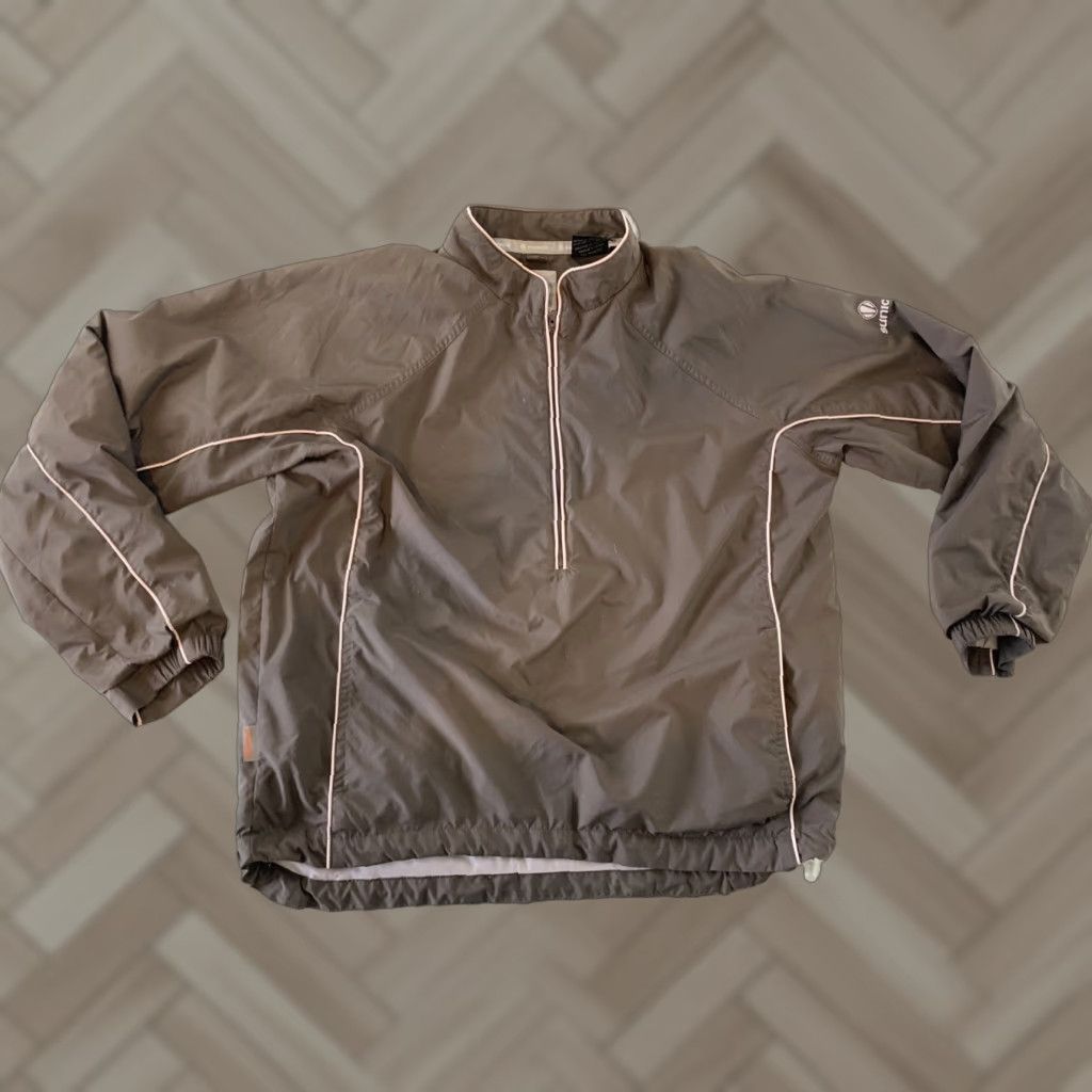 Vintage SUNICE WEATHER 1/2 Zip Pullover Windbreaker Jacket Women's Small Brown Size S / US 4 / IT 40 - 1 Thumbnail