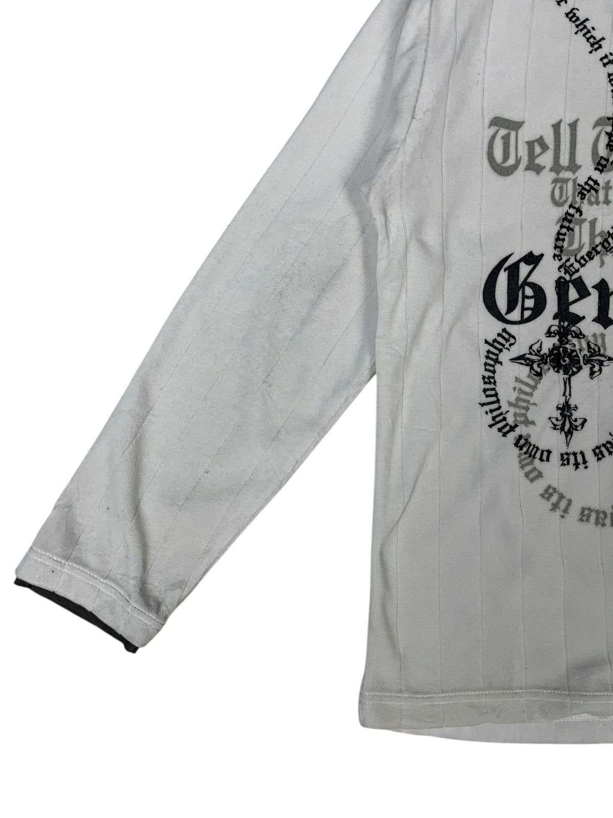 Beauty Beast × If Six Was Nine × Le Grande Bleu (L.G.B.) Generation Z Poem Double Layer Velvet Tshirt Vkei Style Size US L / EU 52-54 / 3 - 4 Thumbnail