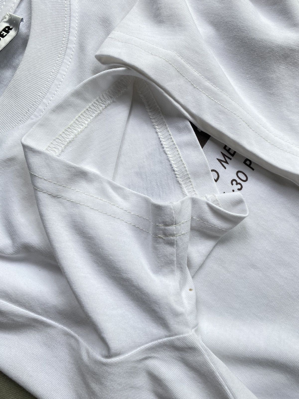 Jil Sander JILSANDER SS23 Staff Logo T-Shirt Size US M / EU 48-50 / 2 - 11 Thumbnail