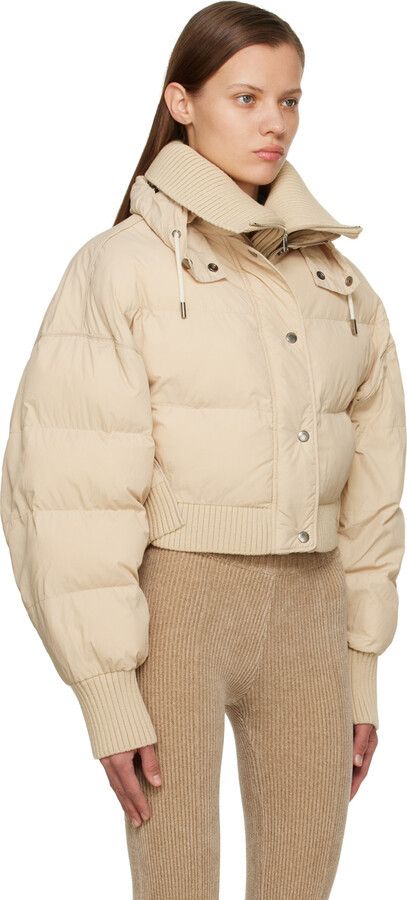 Jacquemus o1mle0325 La Doudoune Briciola Cropped Puffer Jacket Size XS / US 0-2 / IT 36-38 - 3 Thumbnail
