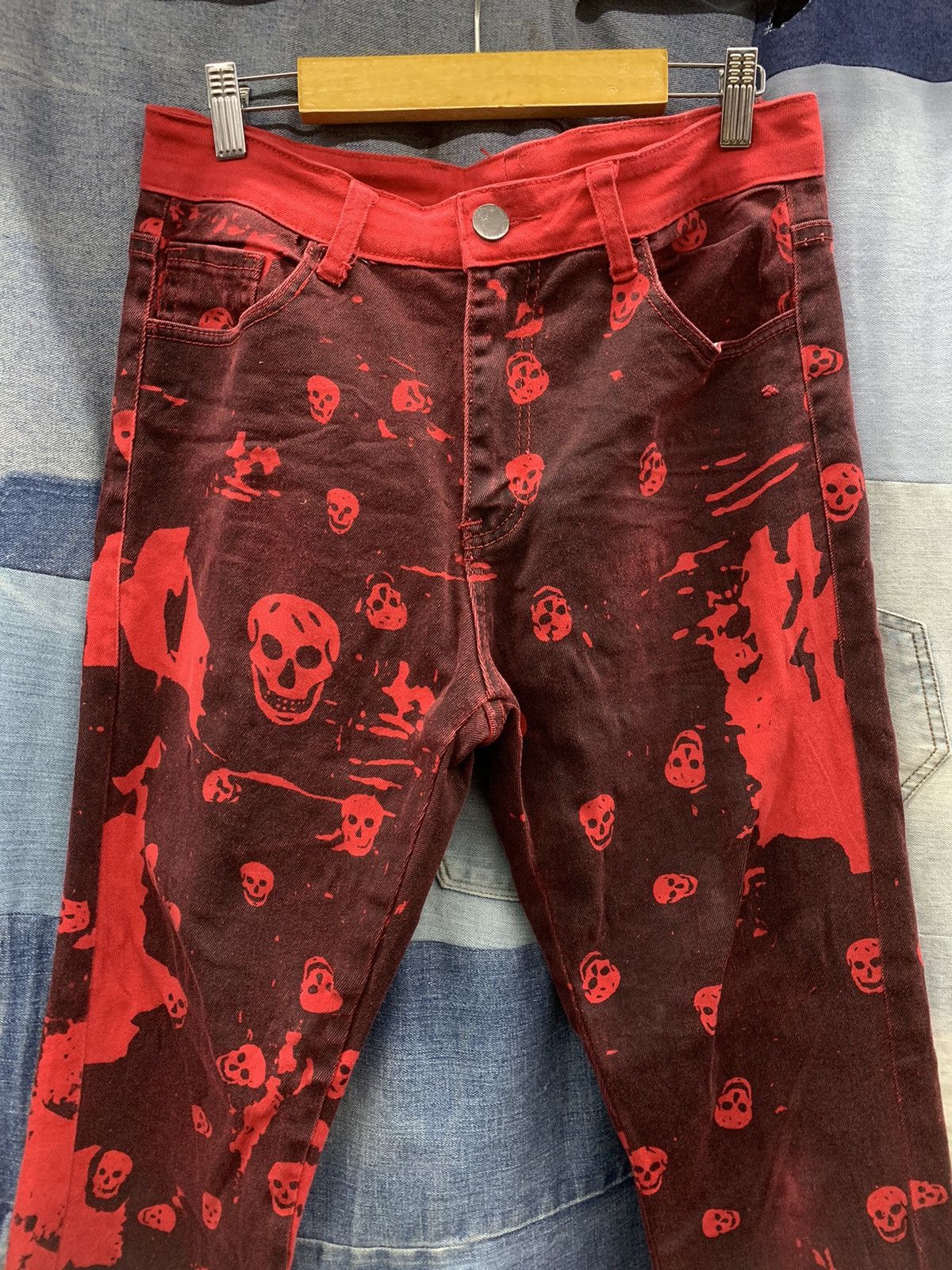 Designer × If Six Was Nine × Japanese Brand Skull punk style JAPANESEBRAND Size US 31 - 3 Thumbnail