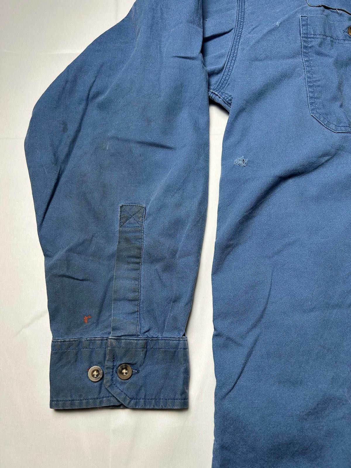 Carhartt Carhartt Pocket Shirt Heavyweight Overshirt Workwear Blue Size US XL / EU 56 / 4 - 6 Thumbnail