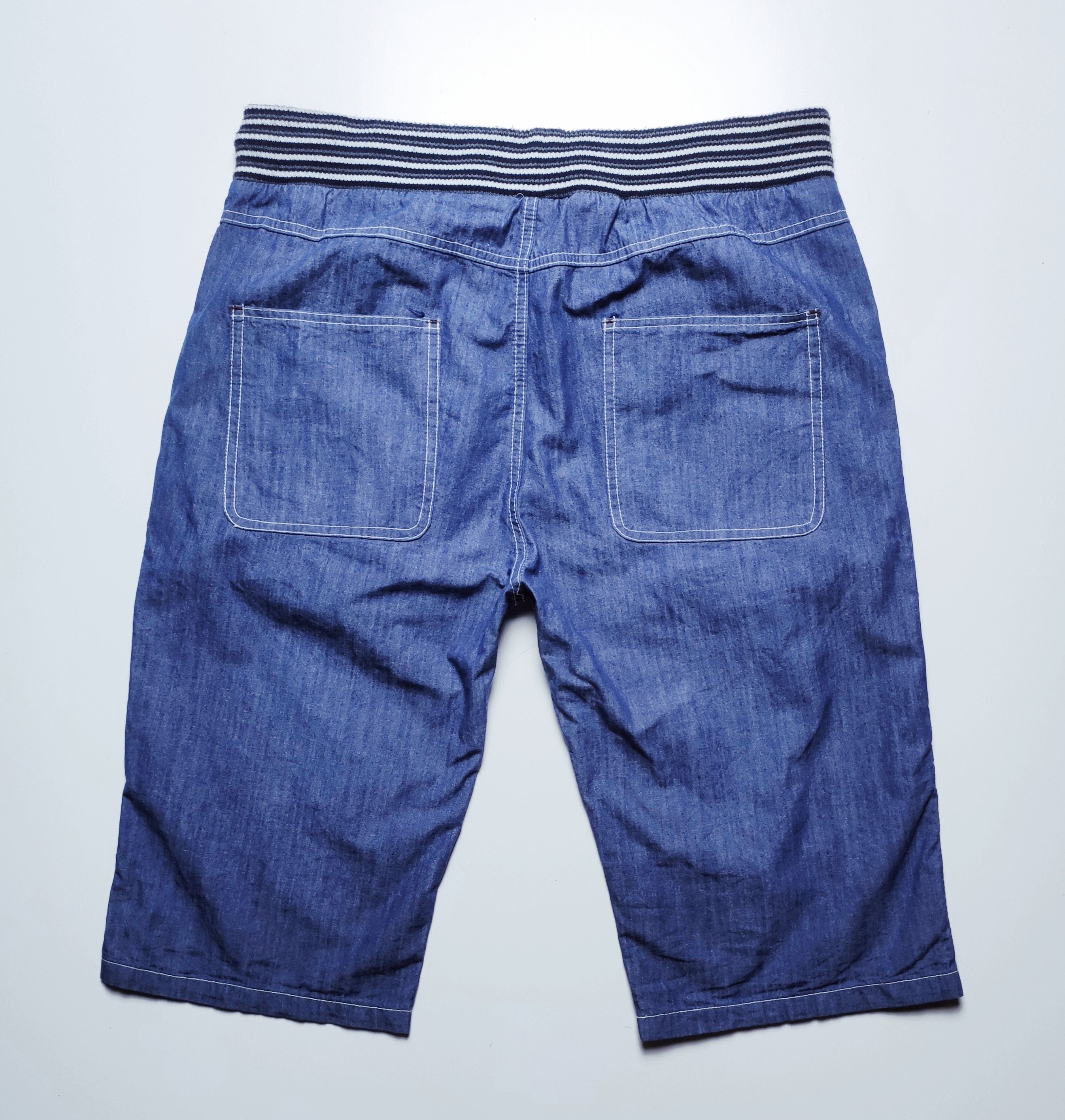 Other Halham Denim Multipocket Cargo Short Bush Pants Size US 32 / EU 48 - 2 Thumbnail