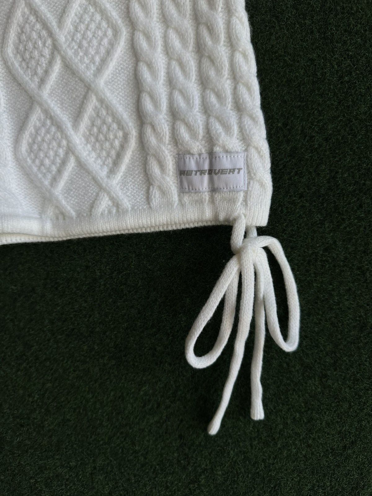 RETROVERT Retrovert White Crochet Shorts XL Size US 36 / EU 52 - 2 Thumbnail