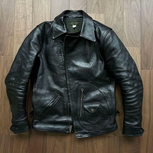 Jelado JELADO Horsehide Double Riders Jacket Japan Size US S / EU 44-46 / 1 - 1 Thumbnail
