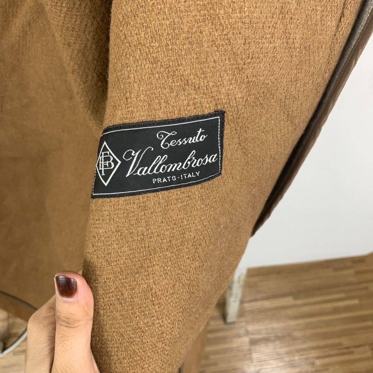 Vintage Vintage TESSUTO VALLOMBROSA x Flying Scotsman Duffle Coat Size L / US 10 / IT 46 - 10 Thumbnail