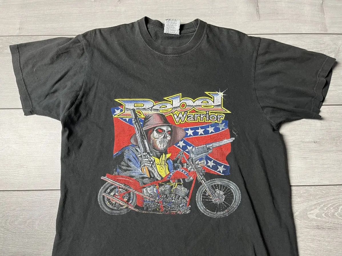 Band Tees Vintage rebel warrior T-shirt size Medium Size US M / EU 48-50 / 2 - 3 Thumbnail