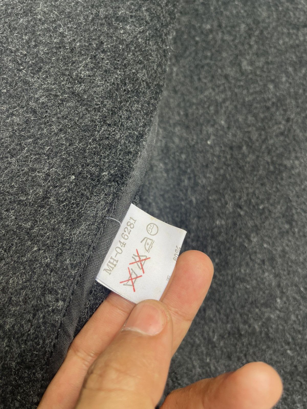 Designer × Margaret Howell Margaret Howell Charcoal Grey Wool Peacoat - Made in England Size US M / EU 48-50 / 2 - 6 Thumbnail