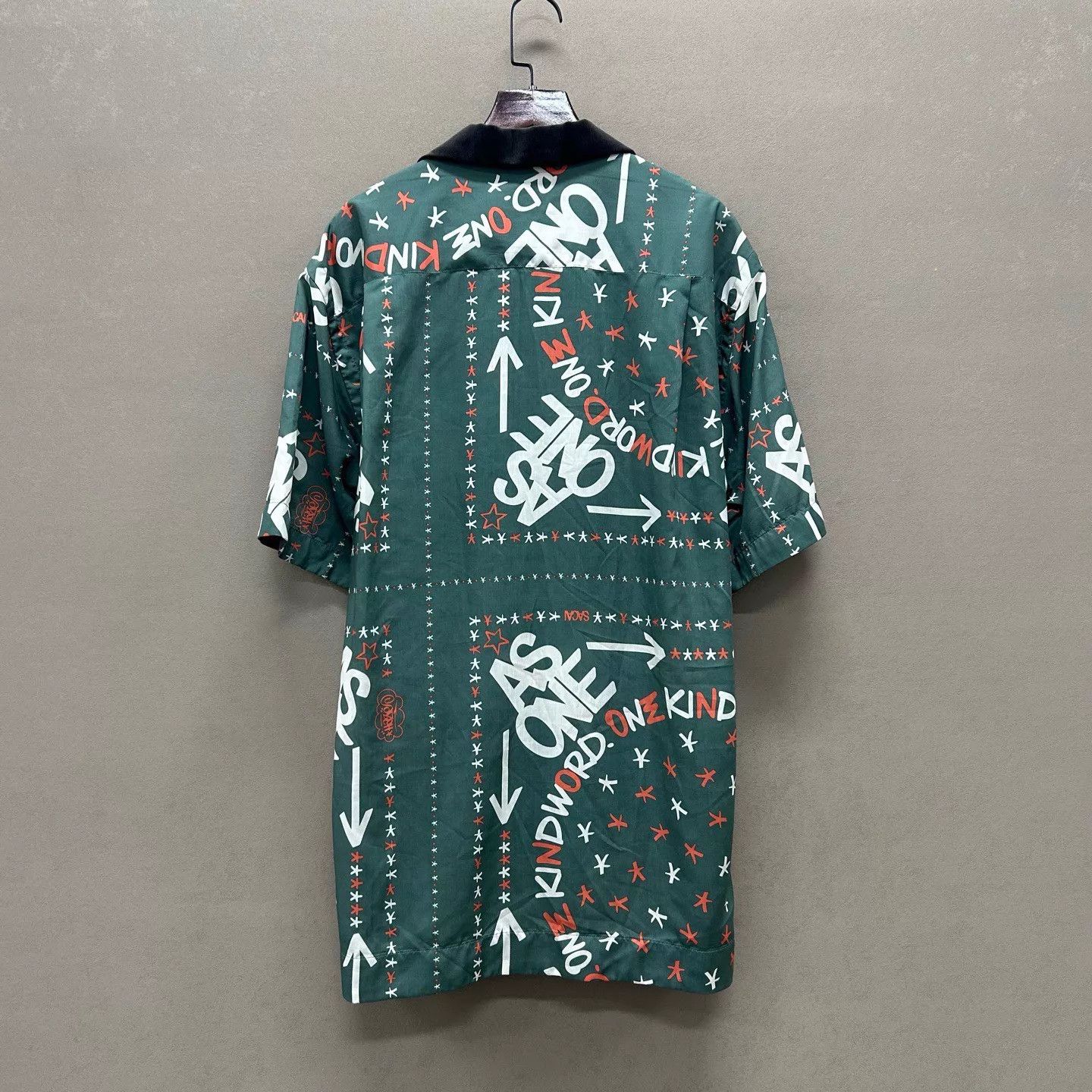 Sacai Sacai Eric Haze Collab Printed Shirt Size 2 Size US M / EU 48-50 / 2 - 2 Thumbnail