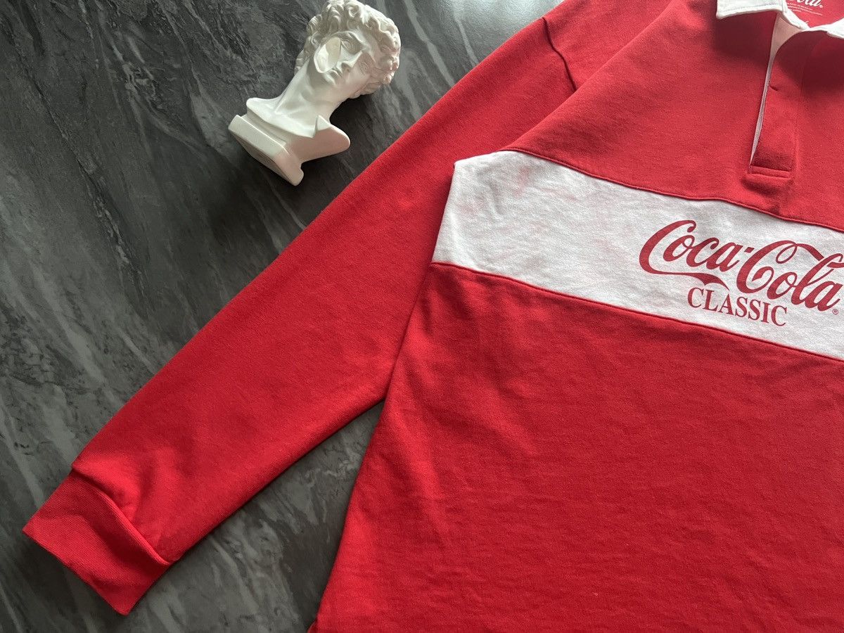 Coca Cola CoCa CoLa : GU Collab Center Logo Red Size US L / EU 52-54 / 3 - 3 Thumbnail