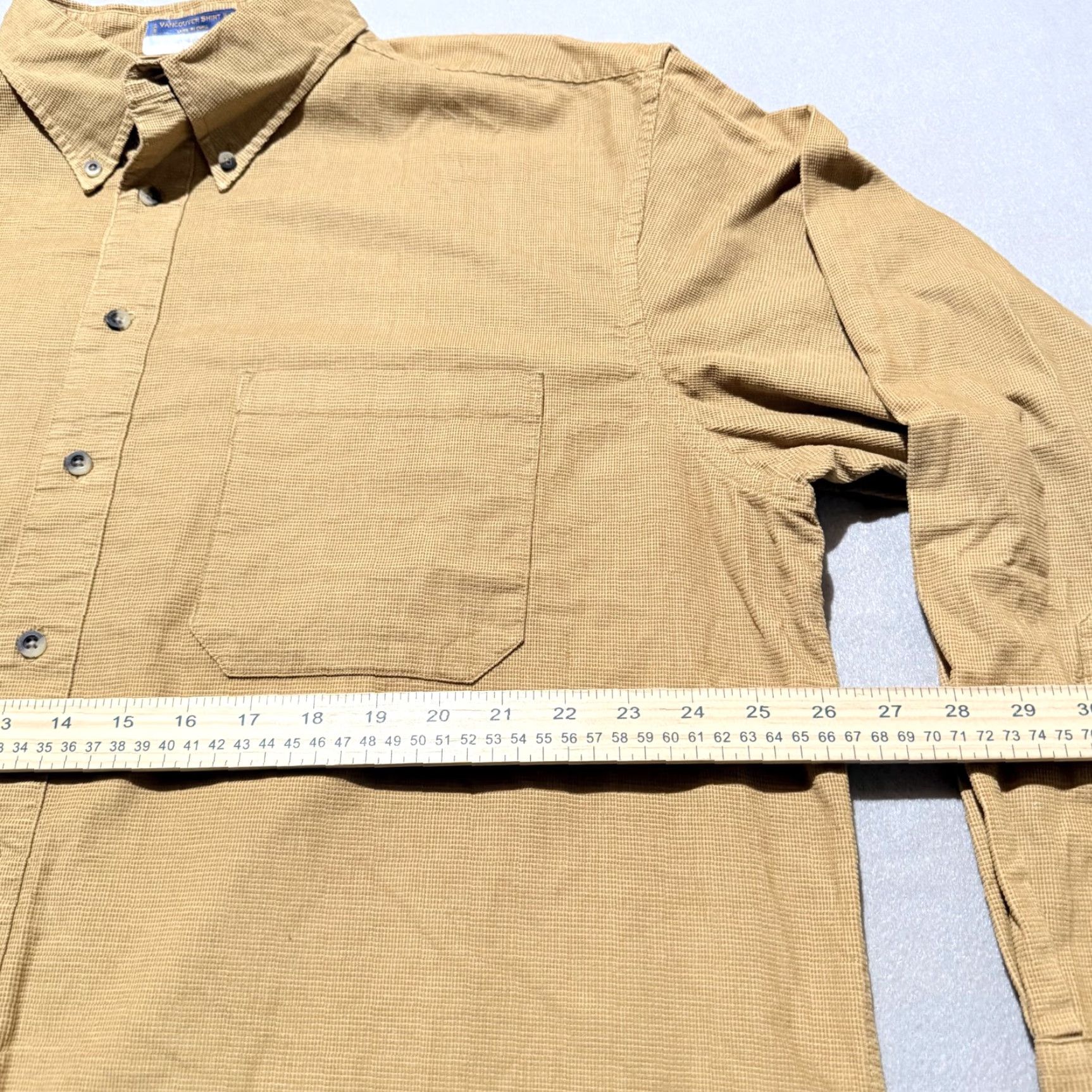Pendleton VINTAGE Pendleton Vancouver Shirt Men Tan Beige Long Sleeve Button-Down 2XL Size US XXL / EU 58 / 5 - 2 Thumbnail